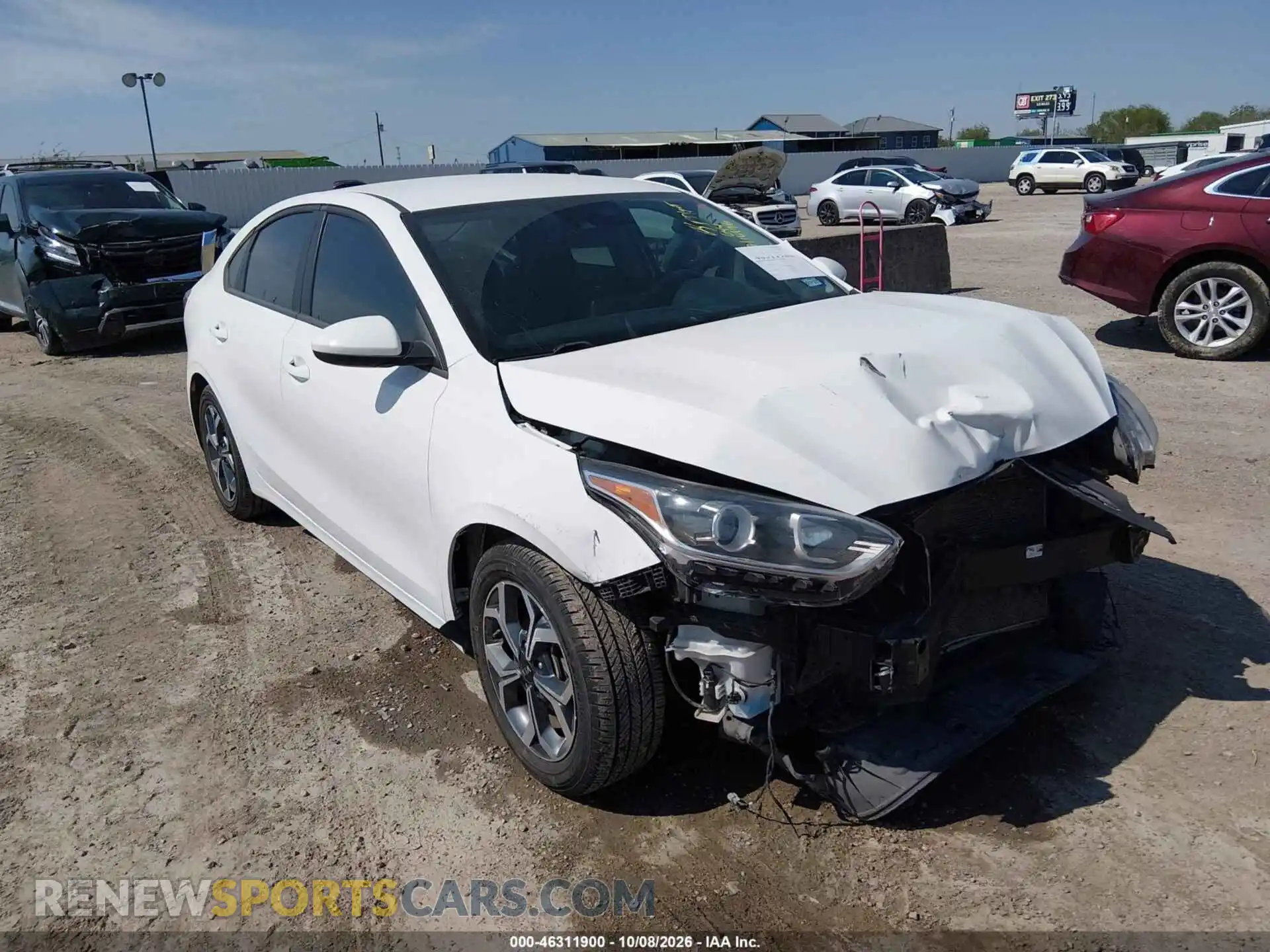 1 fotografías del automóvil dañado 3KPF24AD6ME331854 KIA FORTE 2021