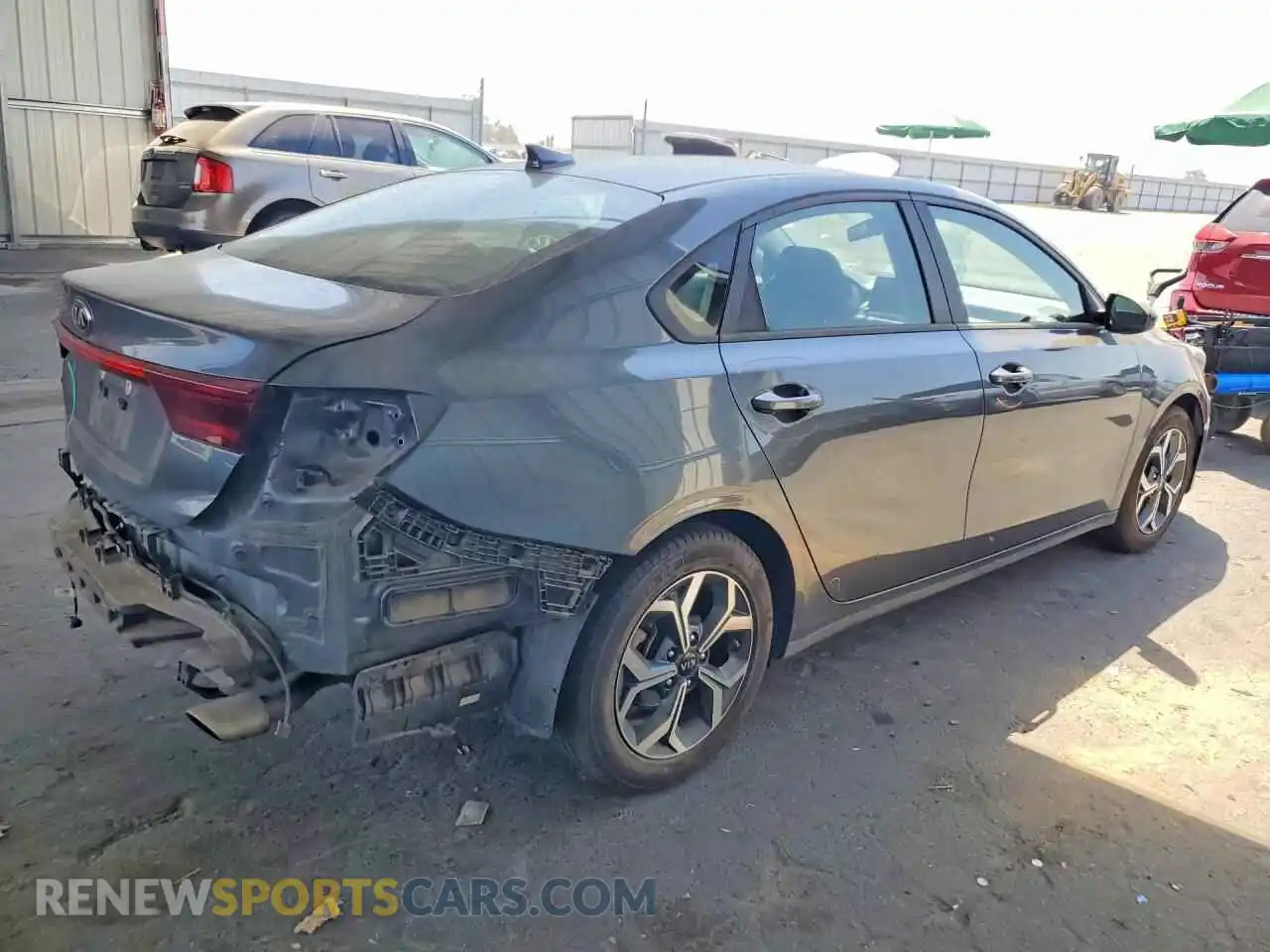 3 Photograph of a damaged car 3KPF24AD6ME334737 KIA FORTE 2021