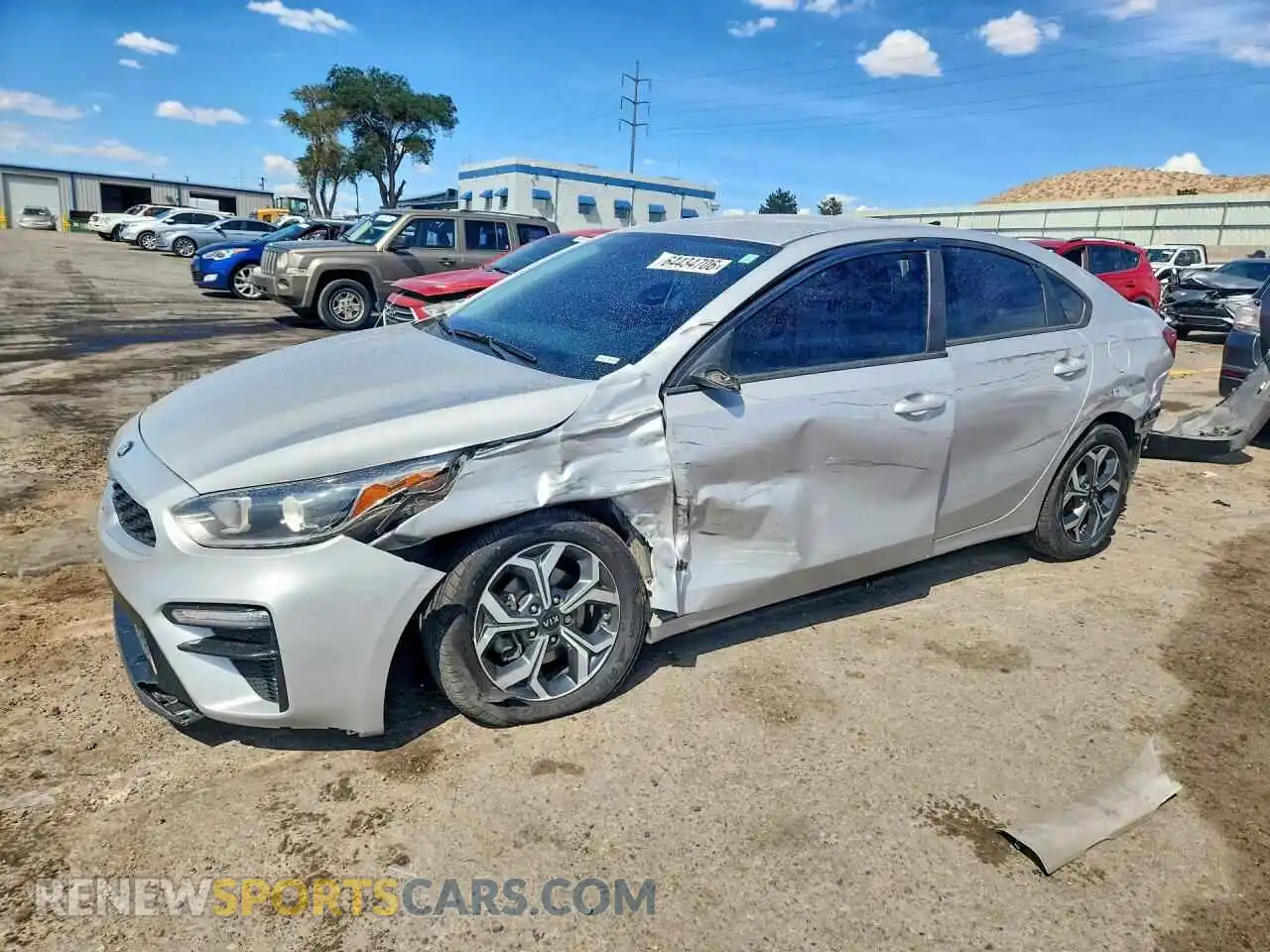 1 fotografías del automóvil dañado 3KPF24AD6ME334897 KIA FORTE 2021