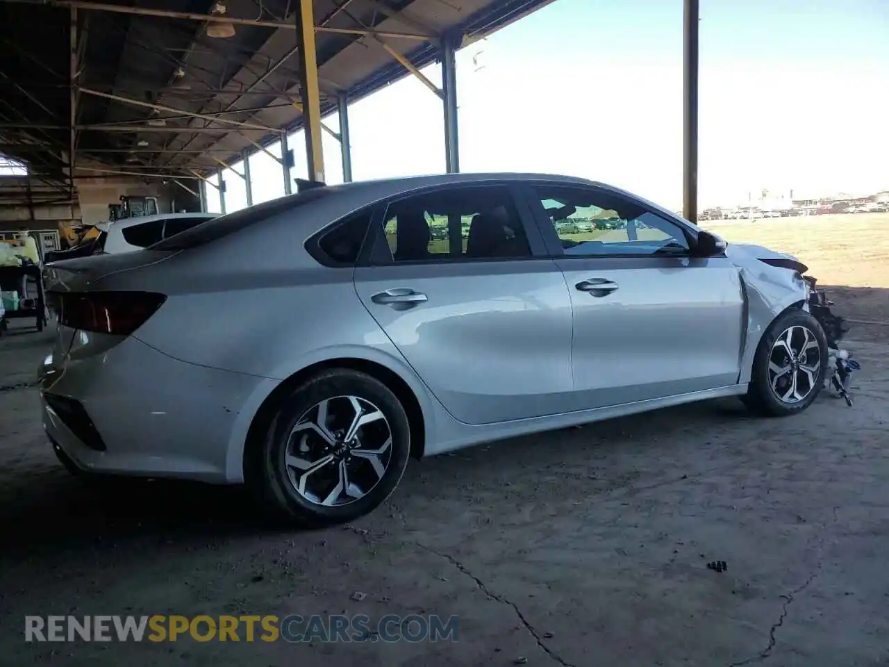 3 Photograph of a damaged car 3KPF24AD6ME336990 KIA FORTE 2021