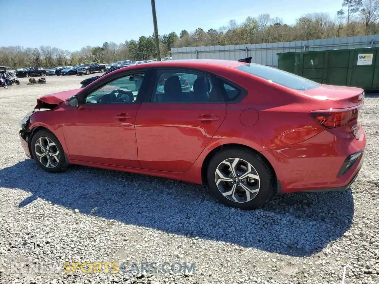 2 Photograph of a damaged car 3KPF24AD6ME346256 KIA FORTE 2021