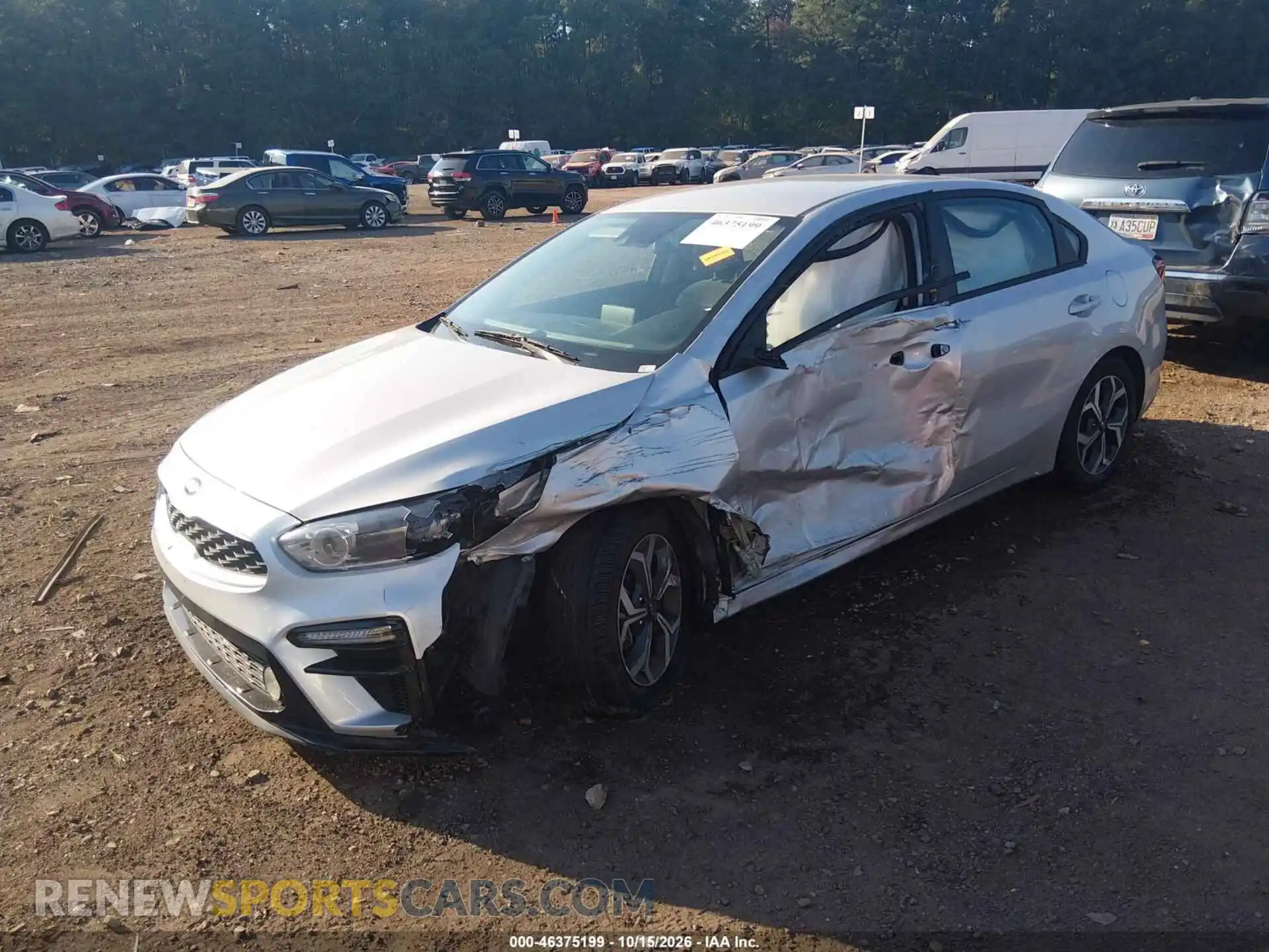 2 Фотография поврежденного автомобиля 3KPF24AD6ME349528 KIA FORTE 2021
