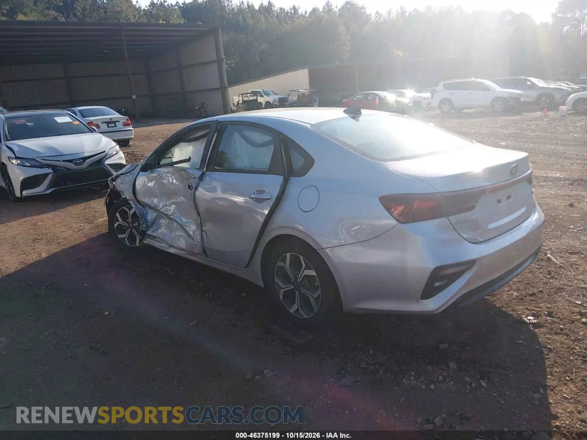 3 Фотография поврежденного автомобиля 3KPF24AD6ME349528 KIA FORTE 2021