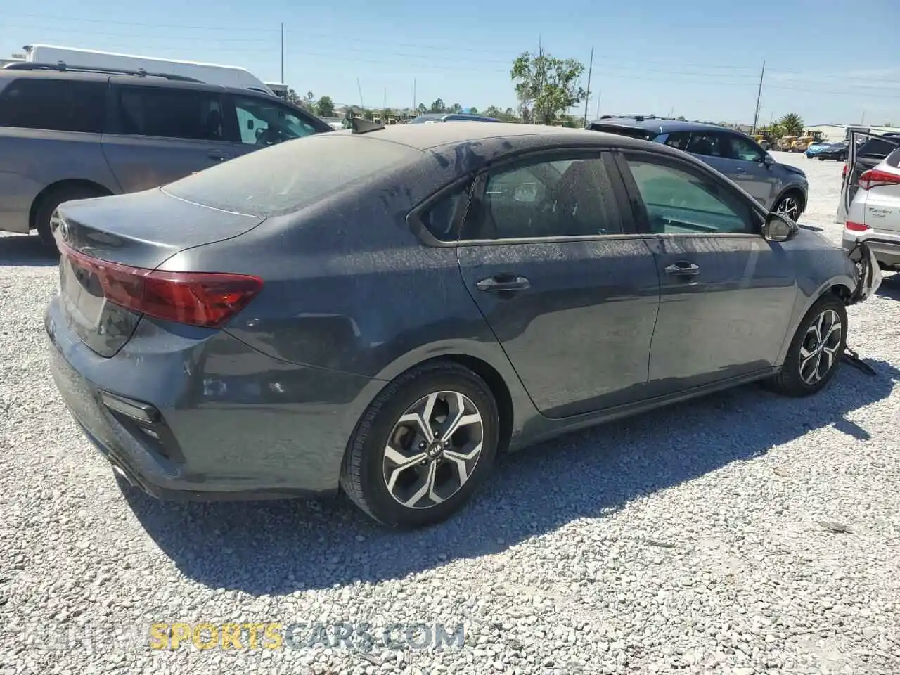 3 Photograph of a damaged car 3KPF24AD6ME350730 KIA FORTE 2021