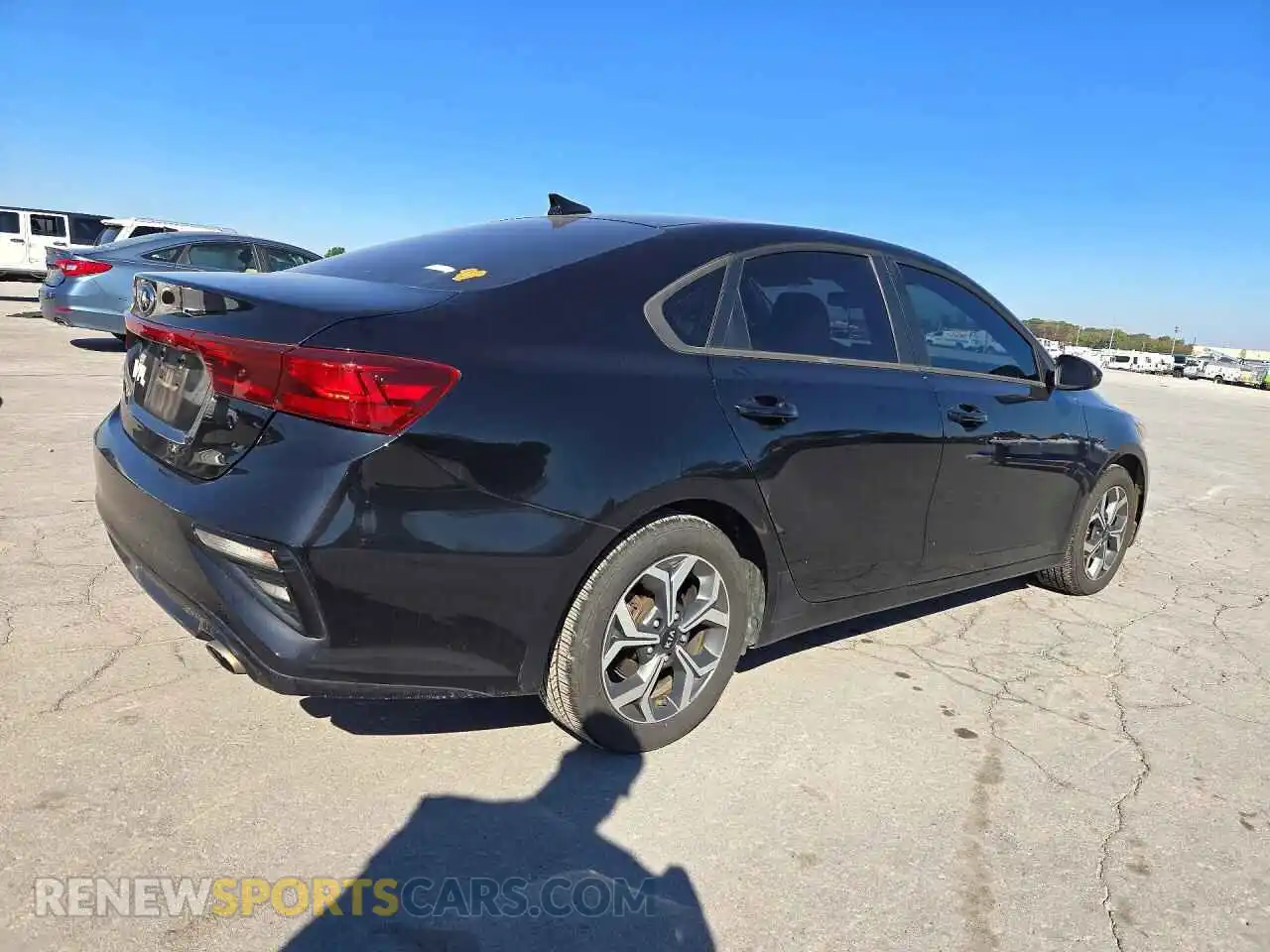 3 Photograph of a damaged car 3KPF24AD6ME357175 KIA FORTE 2021