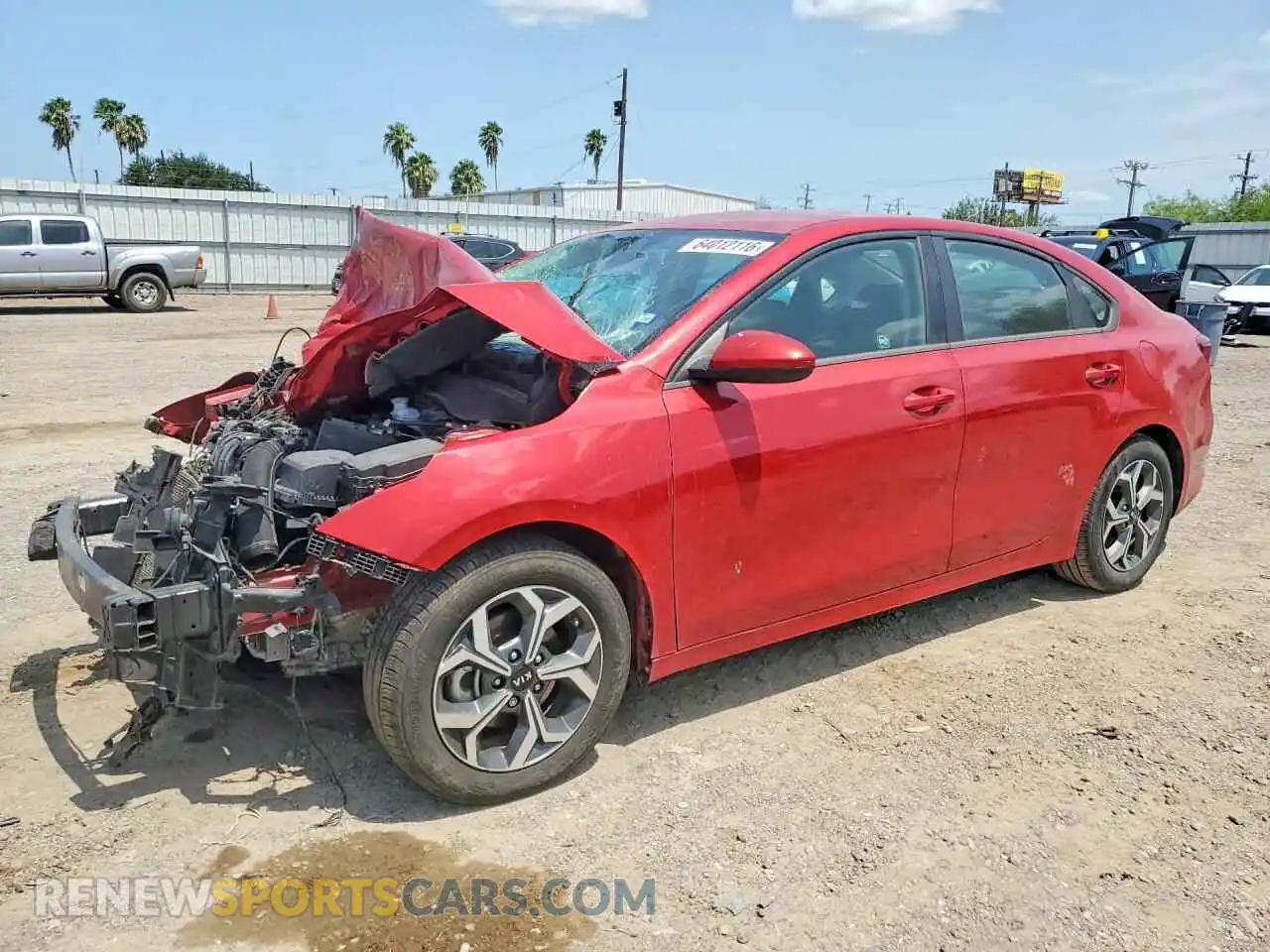 1 fotografías del automóvil dañado 3KPF24AD6ME359427 KIA FORTE 2021