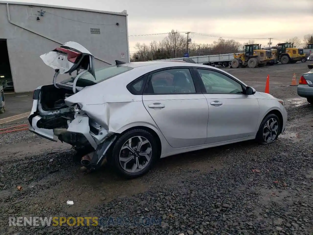 3 Photograph of a damaged car 3KPF24AD6ME370492 KIA FORTE 2021
