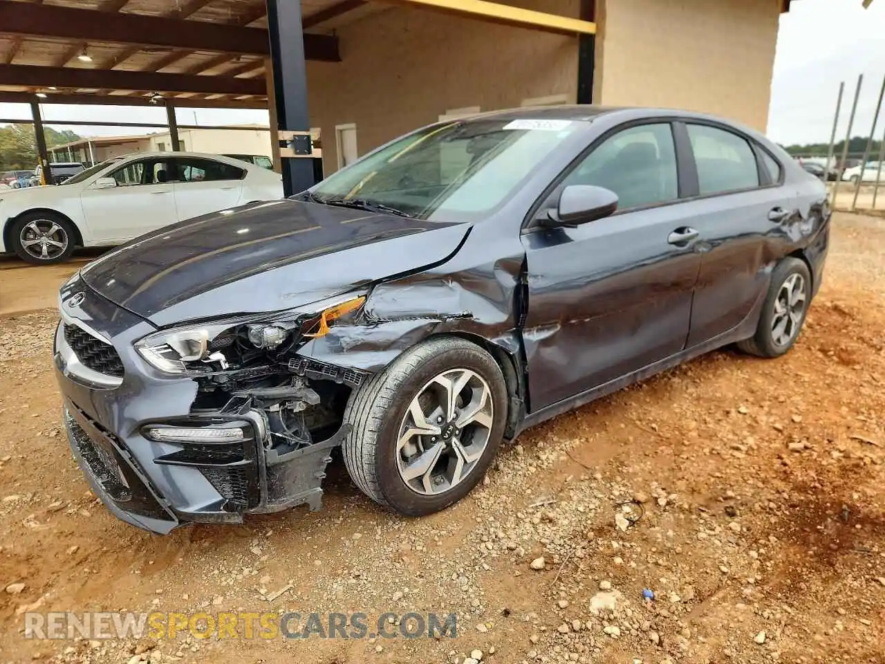 1 Photograph of a damaged car 3KPF24AD6ME371528 KIA FORTE 2021