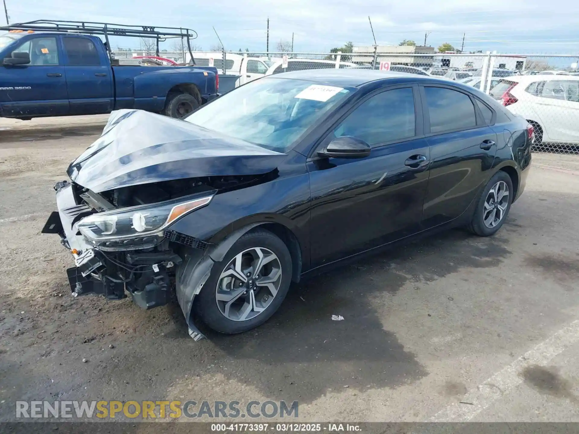 2 Photograph of a damaged car 3KPF24AD6ME377751 KIA FORTE 2021