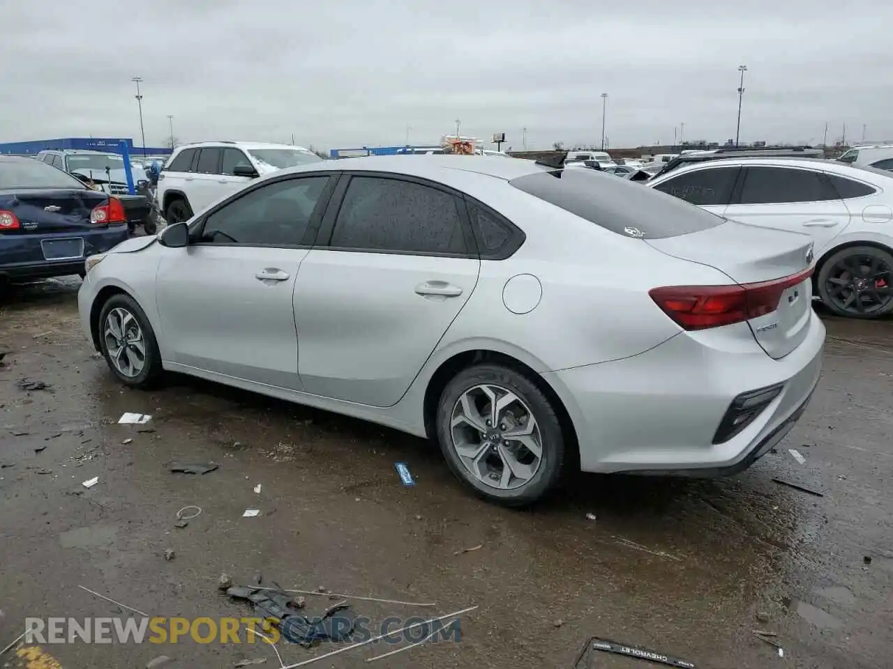 2 Photograph of a damaged car 3KPF24AD6ME379614 KIA FORTE 2021