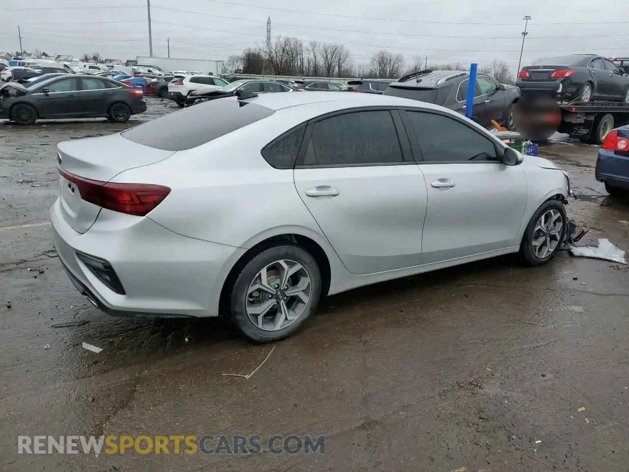 3 Photograph of a damaged car 3KPF24AD6ME379614 KIA FORTE 2021