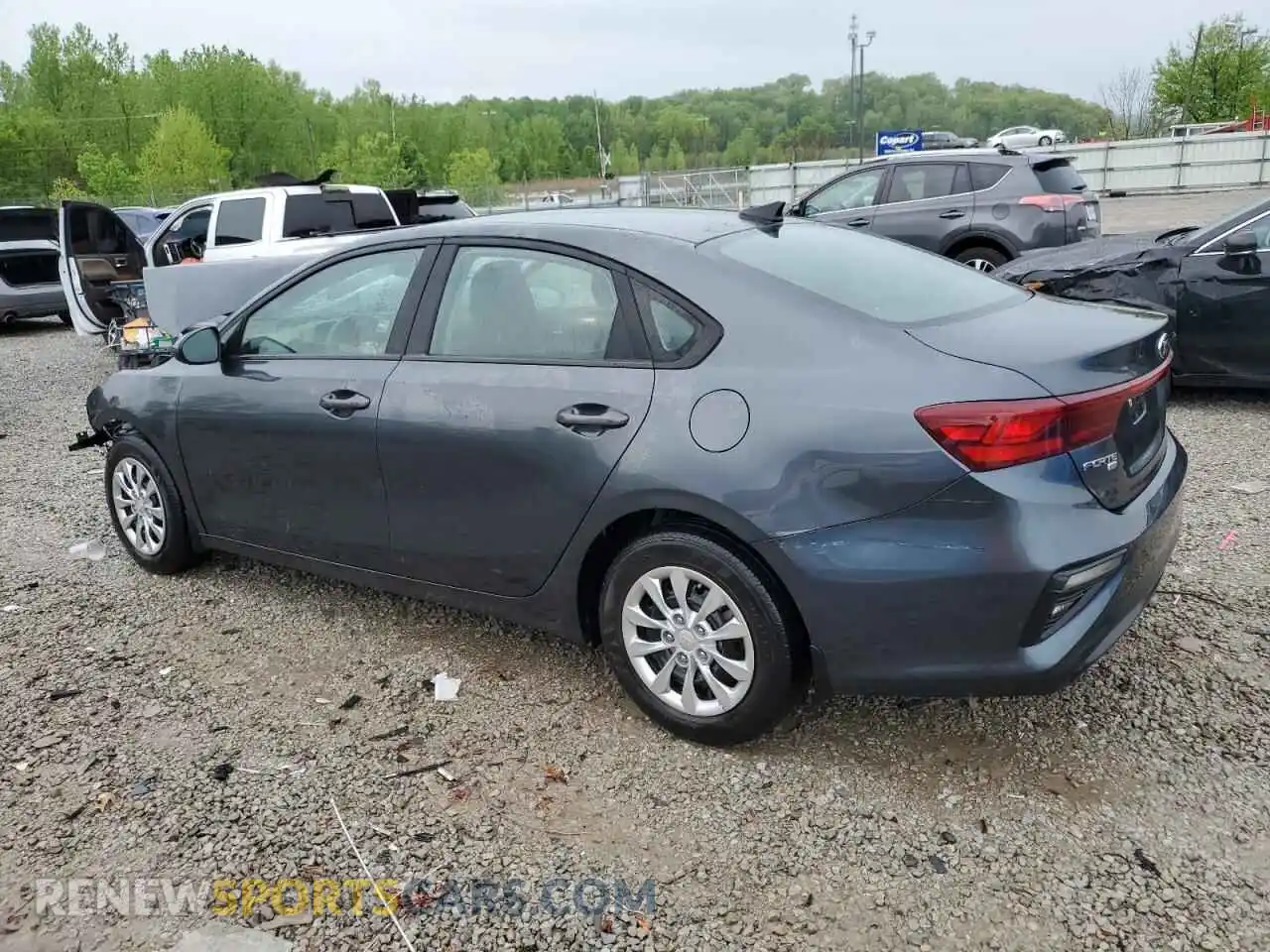 2 Photograph of a damaged car 3KPF24AD6ME381296 KIA FORTE 2021