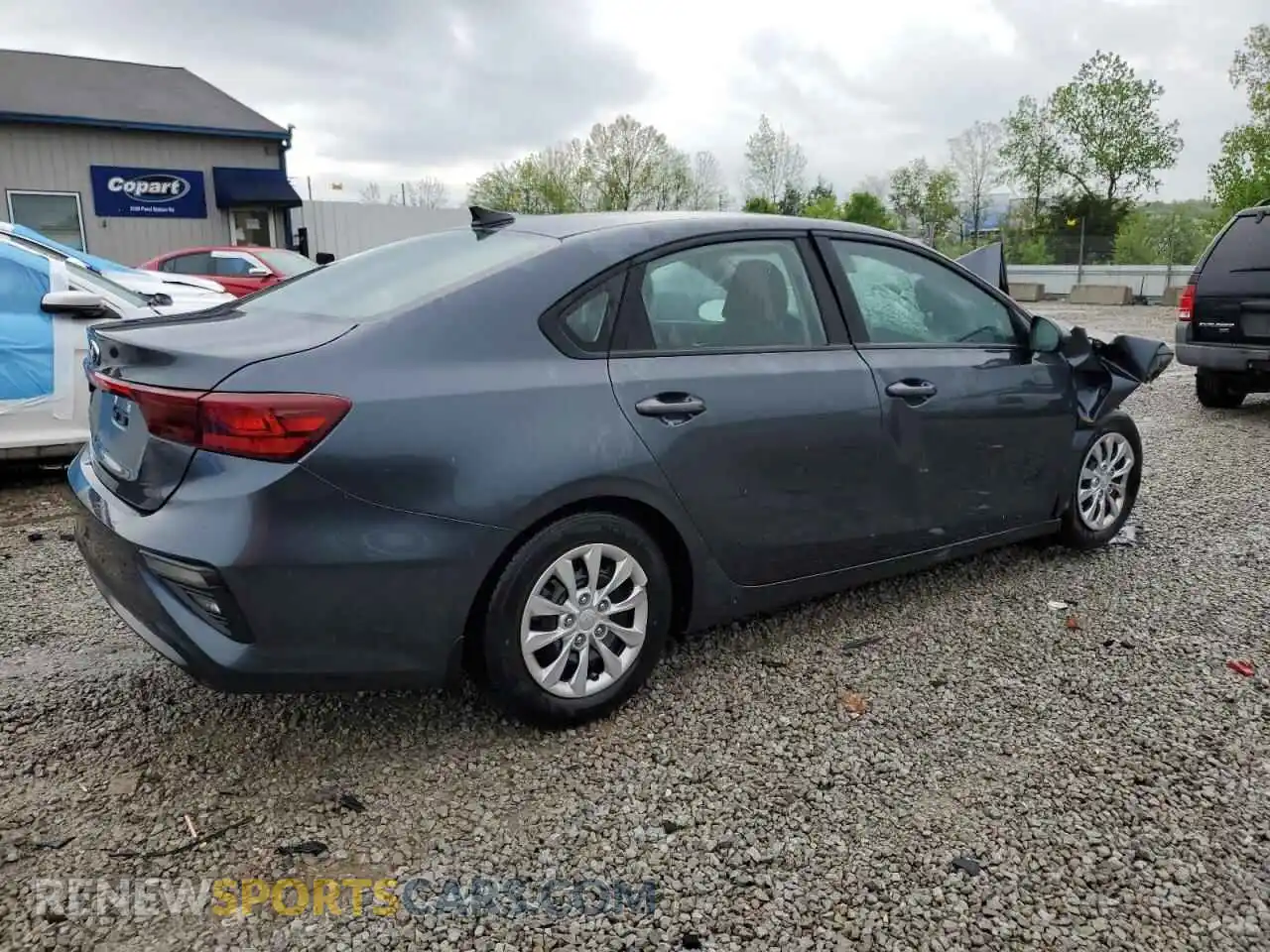 3 Photograph of a damaged car 3KPF24AD6ME381296 KIA FORTE 2021