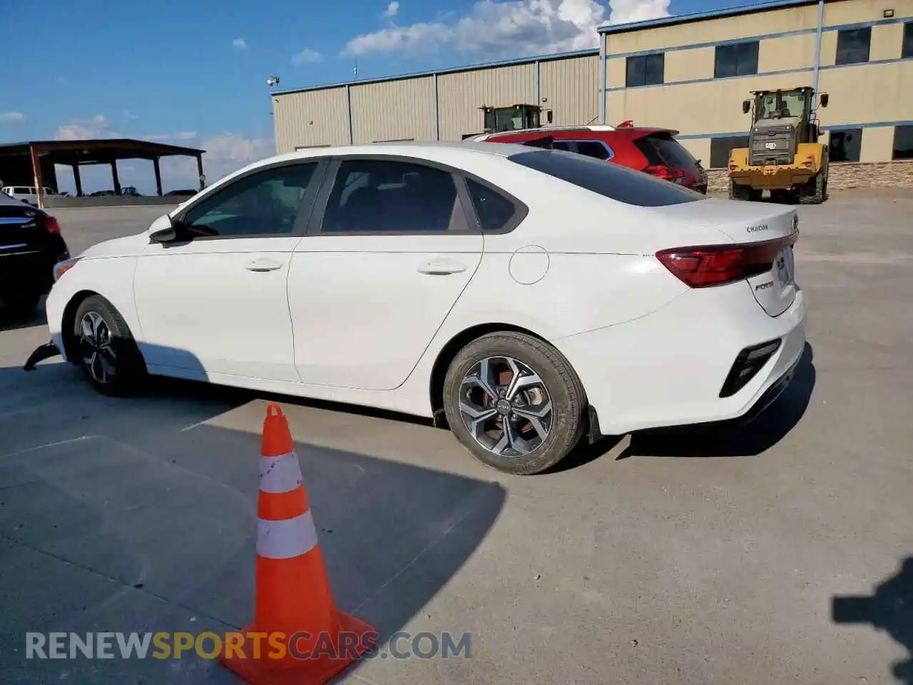 2 Photograph of a damaged car 3KPF24AD6ME383159 KIA FORTE 2021