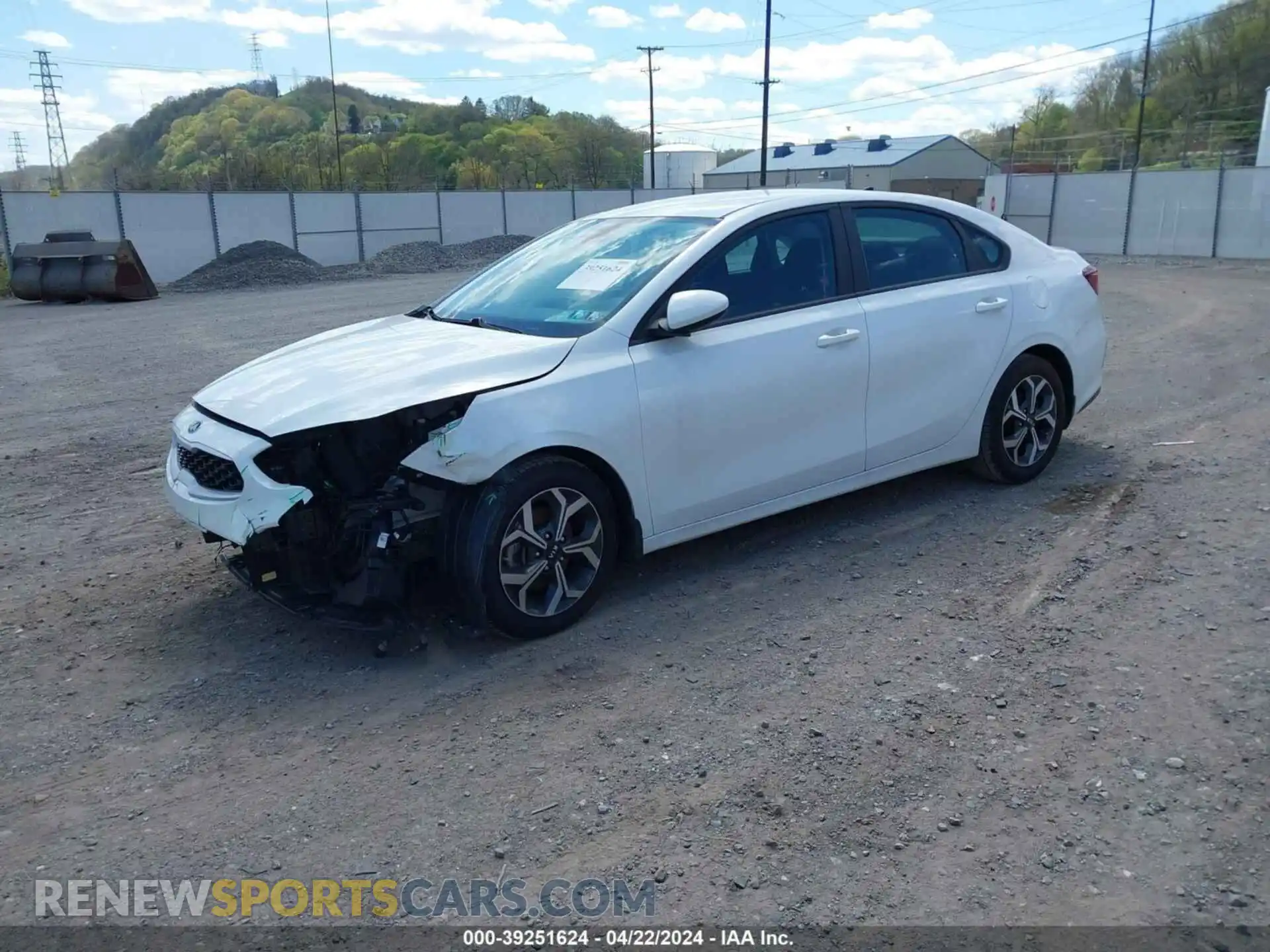 2 Photograph of a damaged car 3KPF24AD6ME386370 KIA FORTE 2021