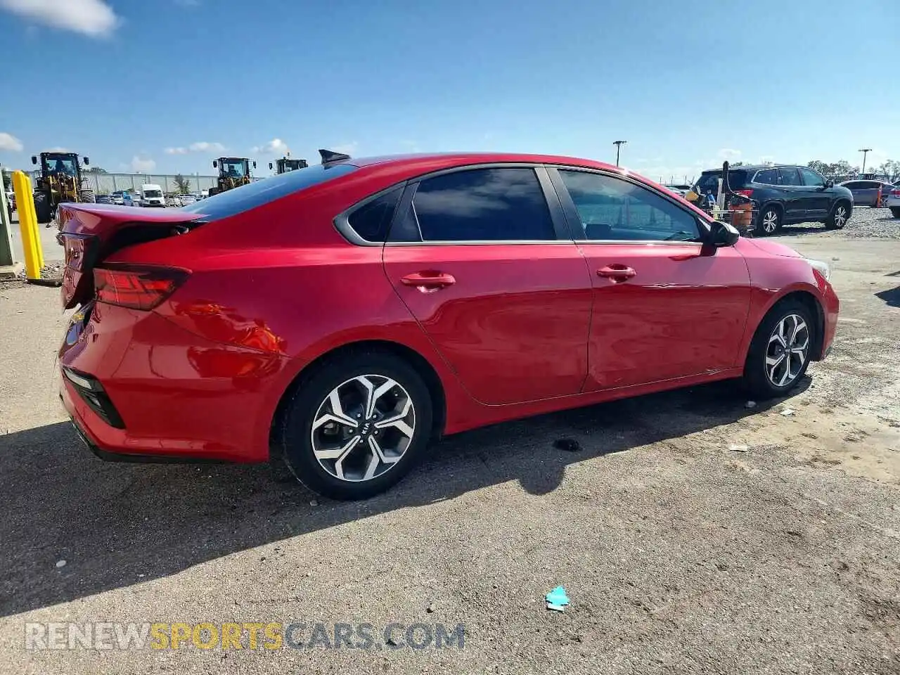 3 Photograph of a damaged car 3KPF24AD6ME387132 KIA FORTE 2021