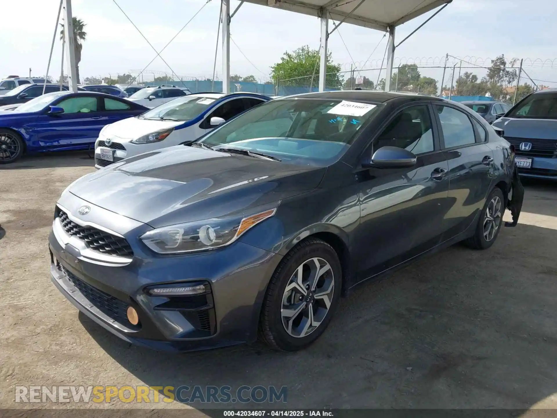 2 Photograph of a damaged car 3KPF24AD6ME387387 KIA FORTE 2021