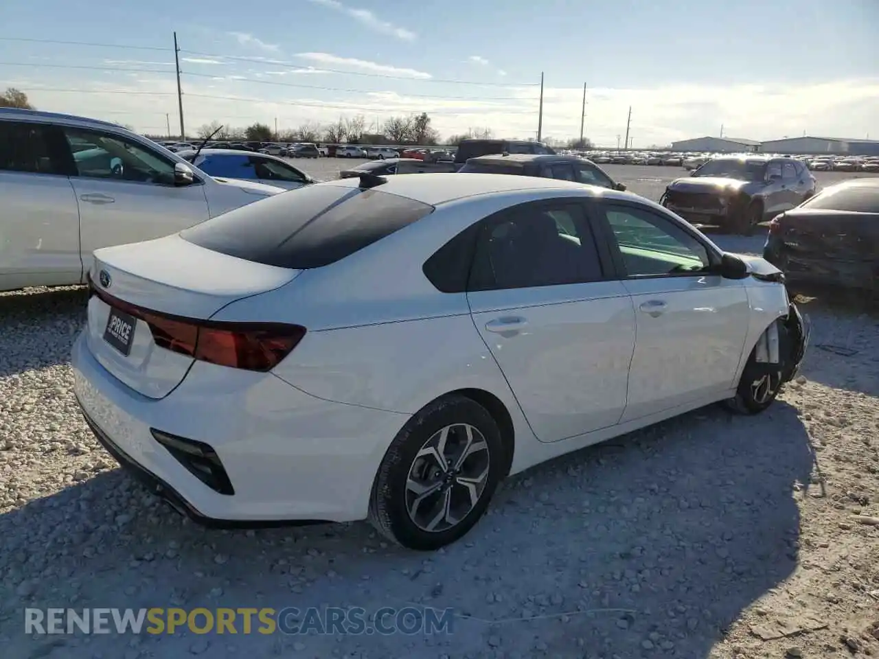 3 Photograph of a damaged car 3KPF24AD6ME394193 KIA FORTE 2021