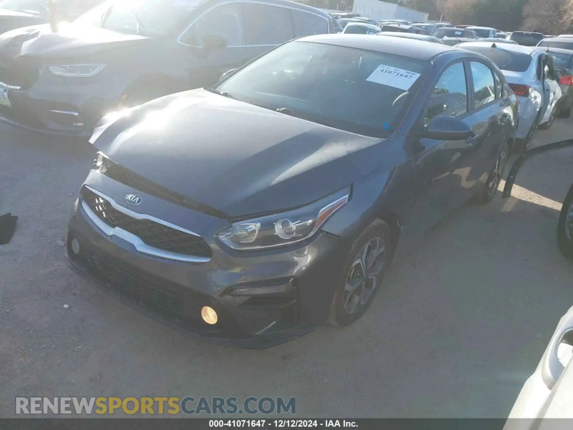 2 Photograph of a damaged car 3KPF24AD6ME396221 KIA FORTE 2021