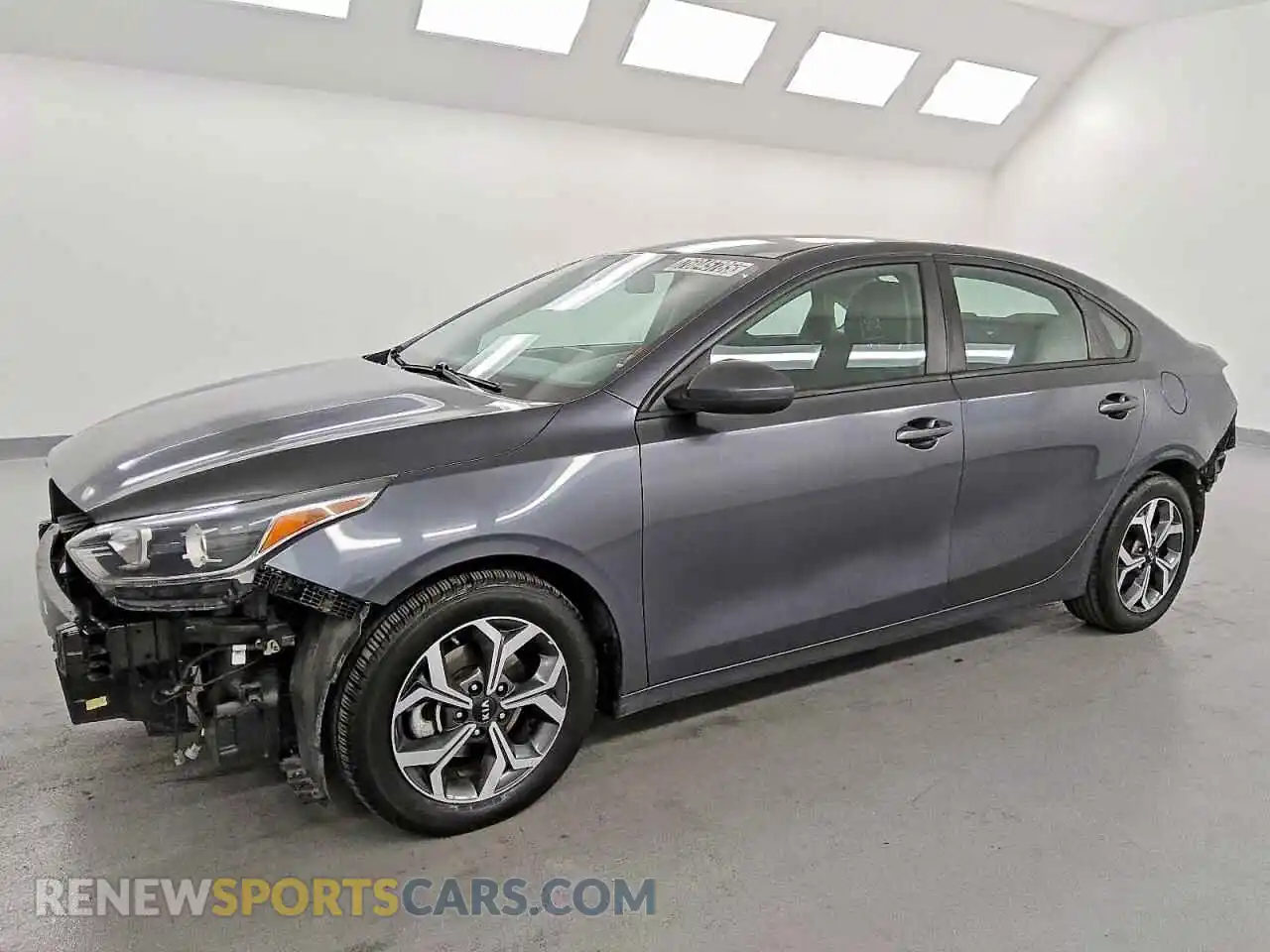 1 Photograph of a damaged car 3KPF24AD6ME407153 KIA FORTE 2021