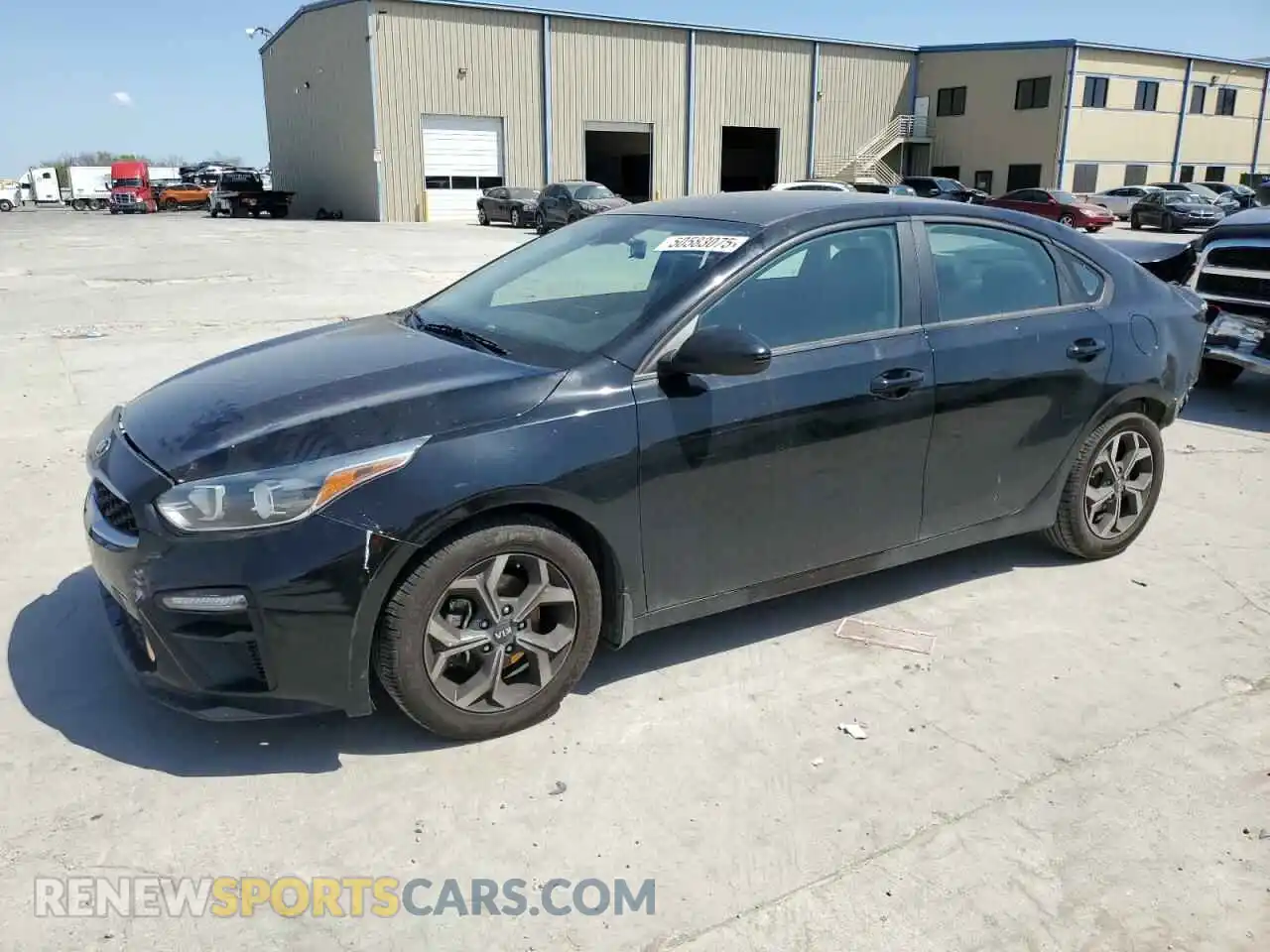 1 Photograph of a damaged car 3KPF24AD7ME262754 KIA FORTE 2021