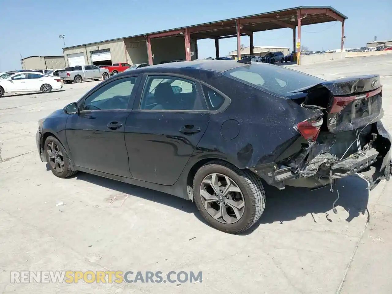 2 Photograph of a damaged car 3KPF24AD7ME262754 KIA FORTE 2021