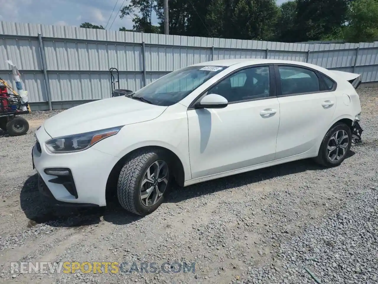 1 Photograph of a damaged car 3KPF24AD7ME269574 KIA FORTE 2021