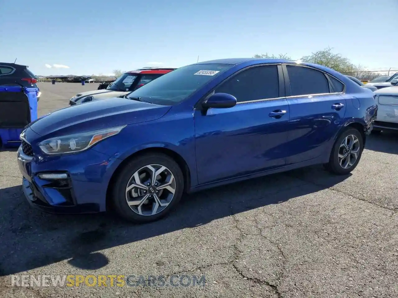 1 Photograph of a damaged car 3KPF24AD7ME271583 KIA FORTE 2021