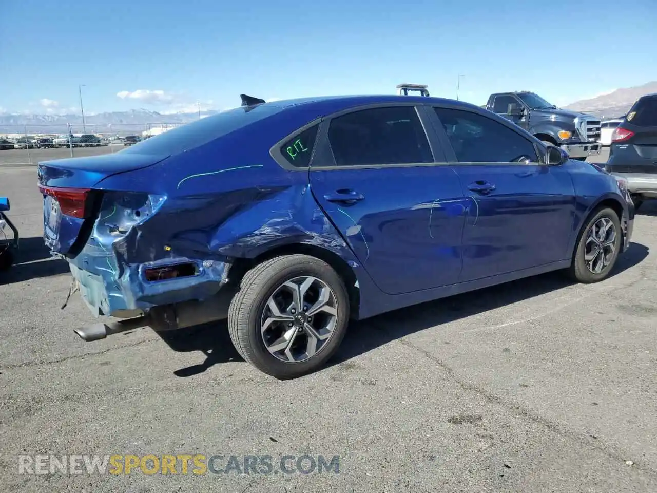 3 Photograph of a damaged car 3KPF24AD7ME271583 KIA FORTE 2021