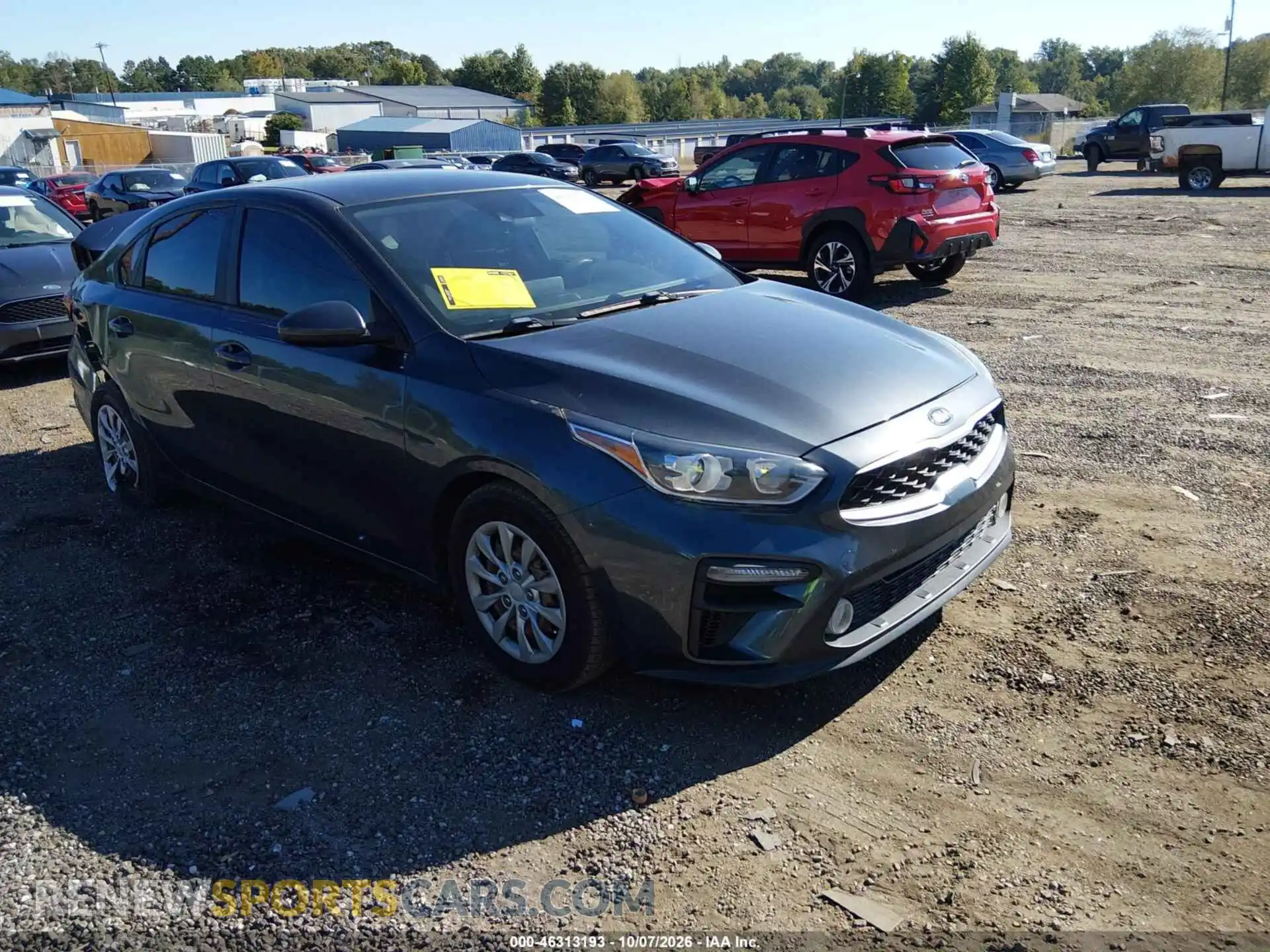 1 Photograph of a damaged car 3KPF24AD7ME276606 KIA FORTE 2021