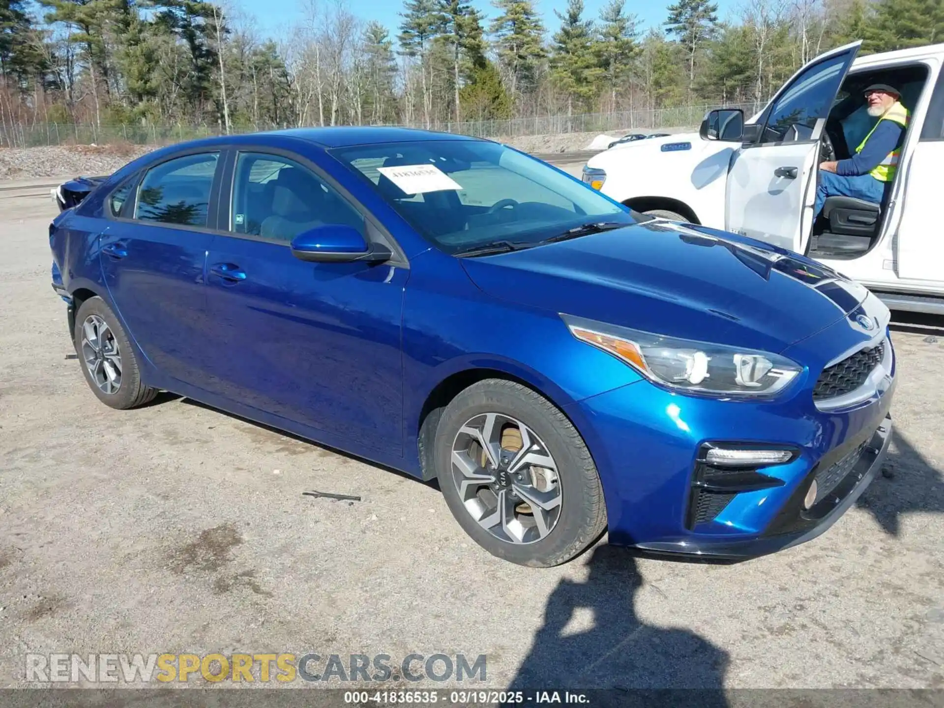 1 Photograph of a damaged car 3KPF24AD7ME284348 KIA FORTE 2021