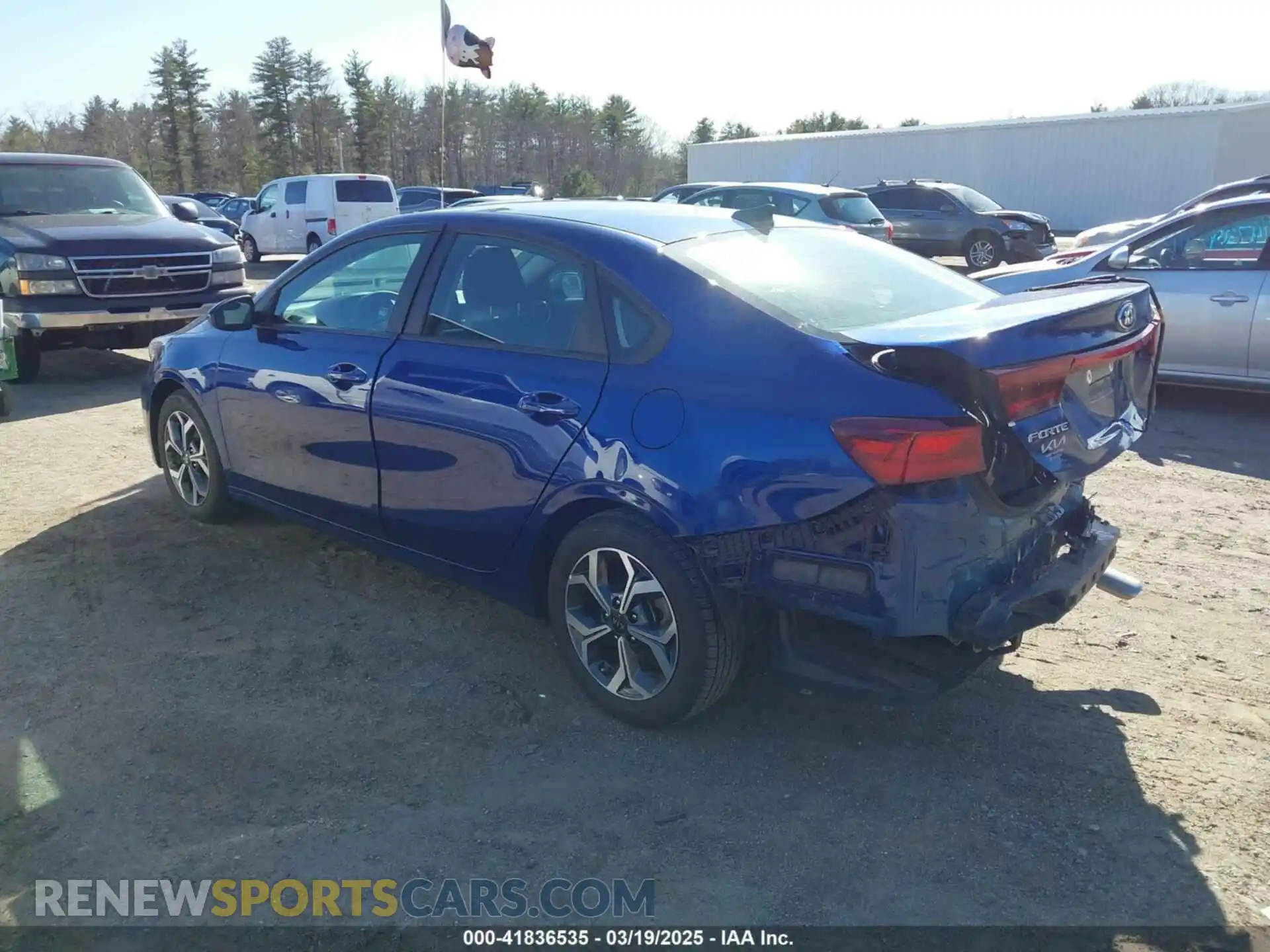 3 Photograph of a damaged car 3KPF24AD7ME284348 KIA FORTE 2021