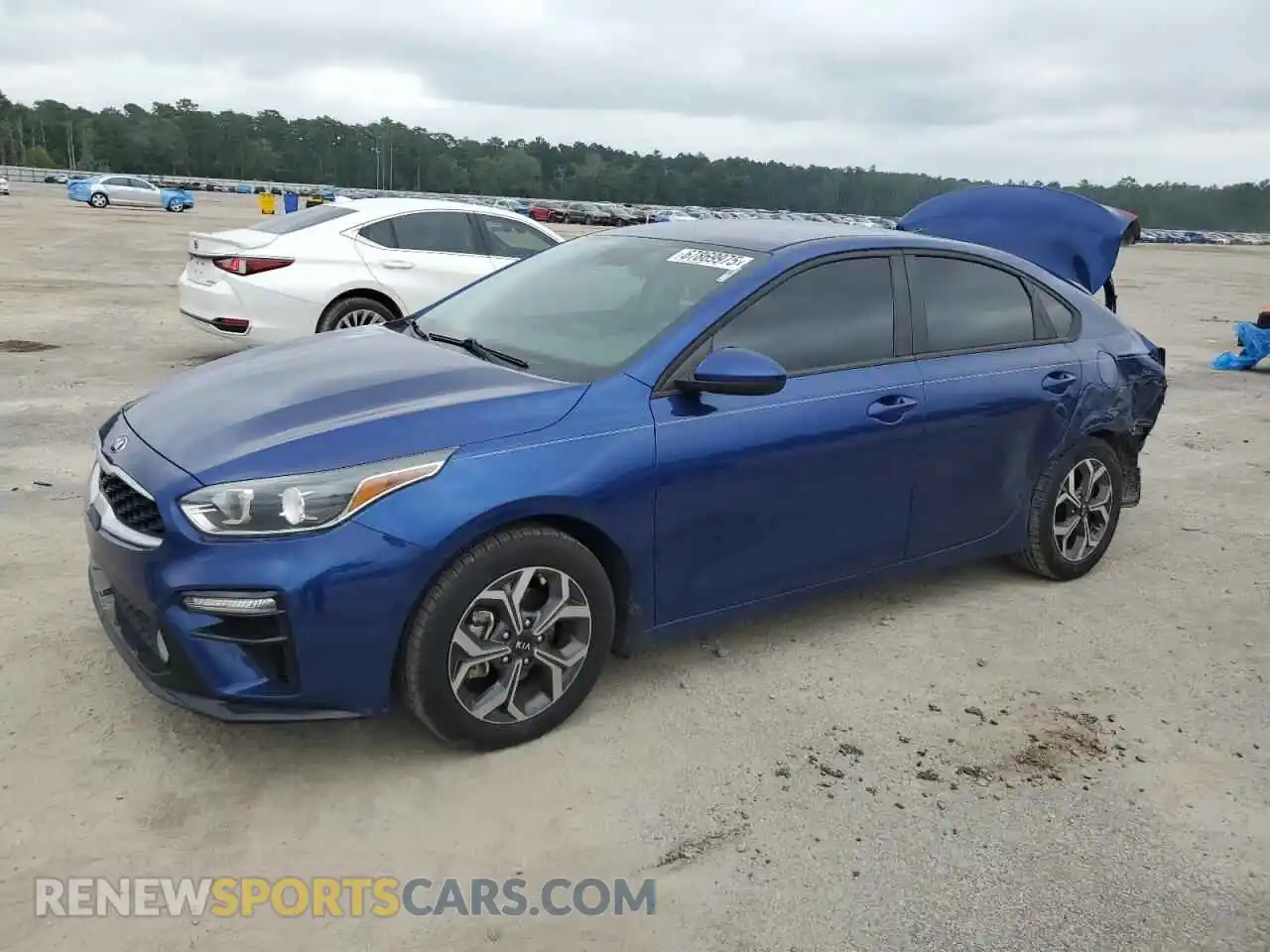 1 Photograph of a damaged car 3KPF24AD7ME291686 KIA FORTE 2021