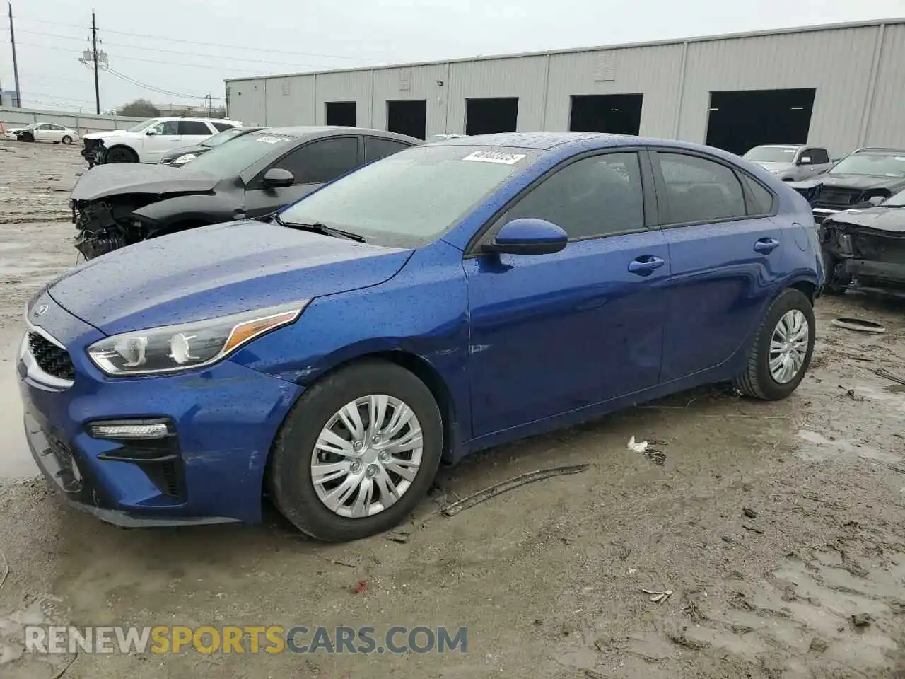 1 Photograph of a damaged car 3KPF24AD7ME291798 KIA FORTE 2021
