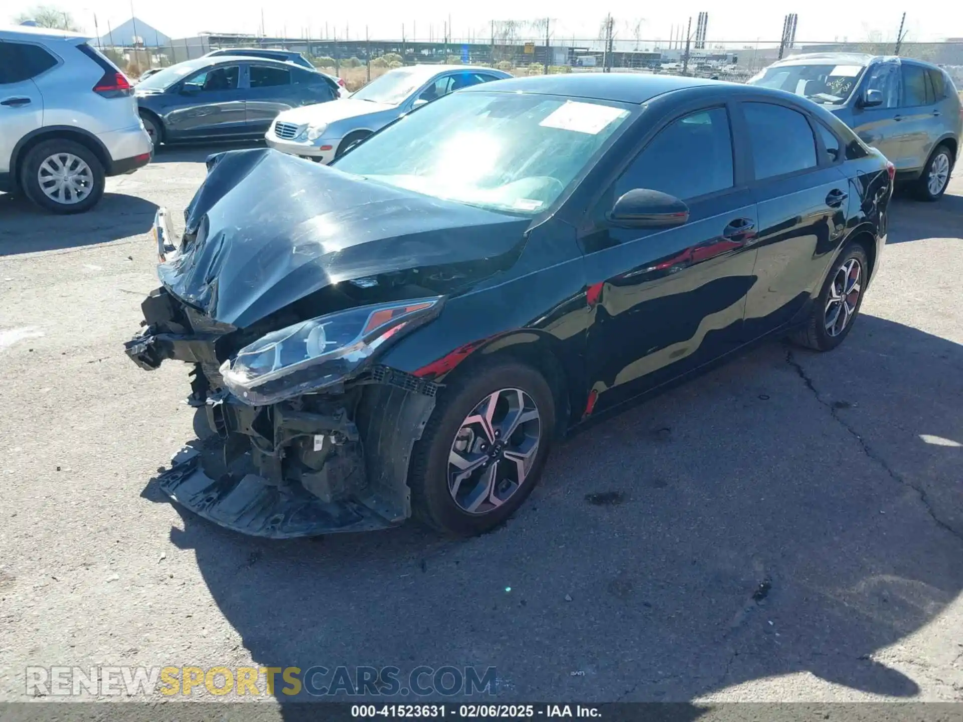 2 Photograph of a damaged car 3KPF24AD7ME299724 KIA FORTE 2021