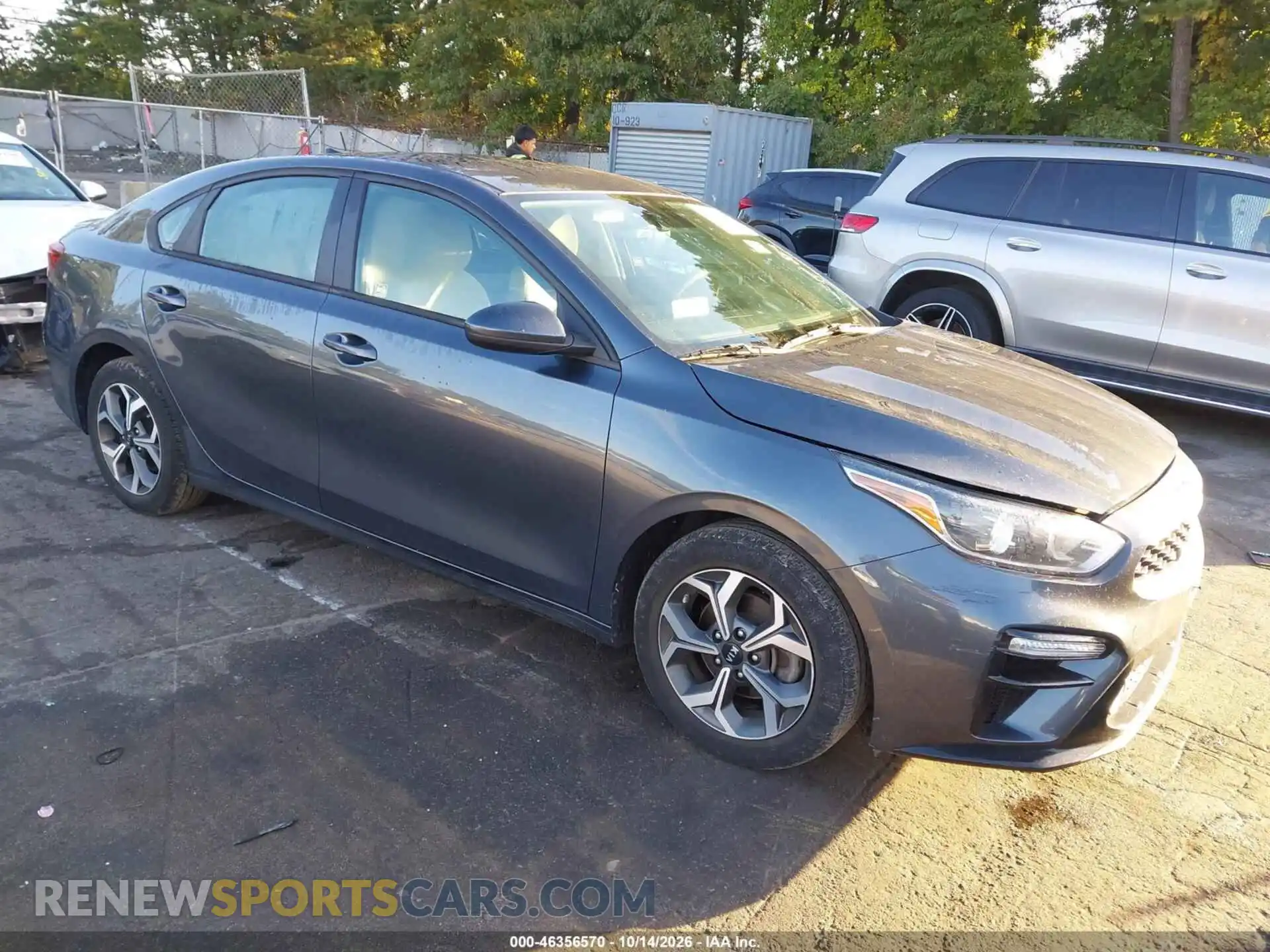 1 Photograph of a damaged car 3KPF24AD7ME302301 KIA FORTE 2021