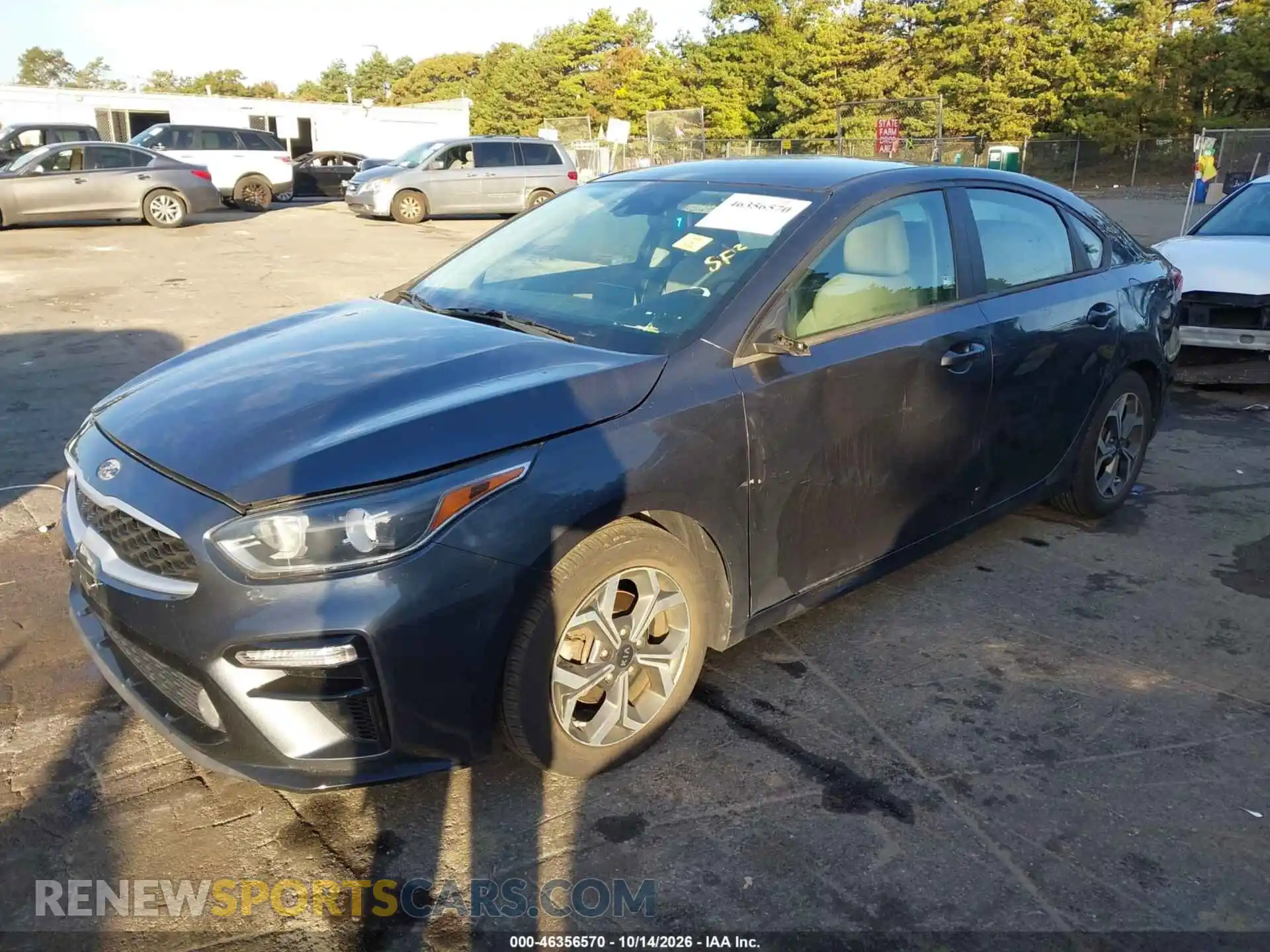 2 Photograph of a damaged car 3KPF24AD7ME302301 KIA FORTE 2021