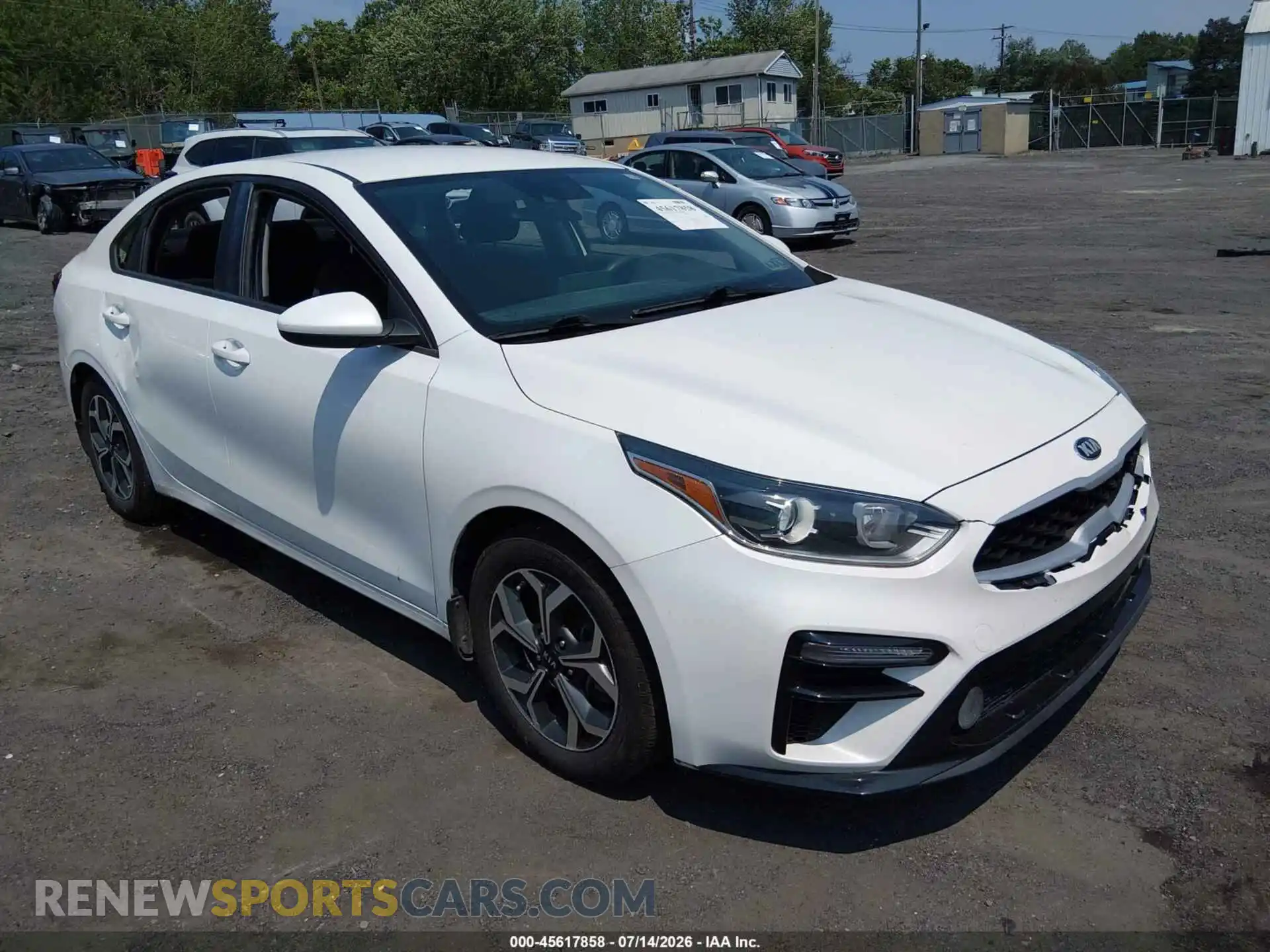 1 Photograph of a damaged car 3KPF24AD7ME305456 KIA FORTE 2021