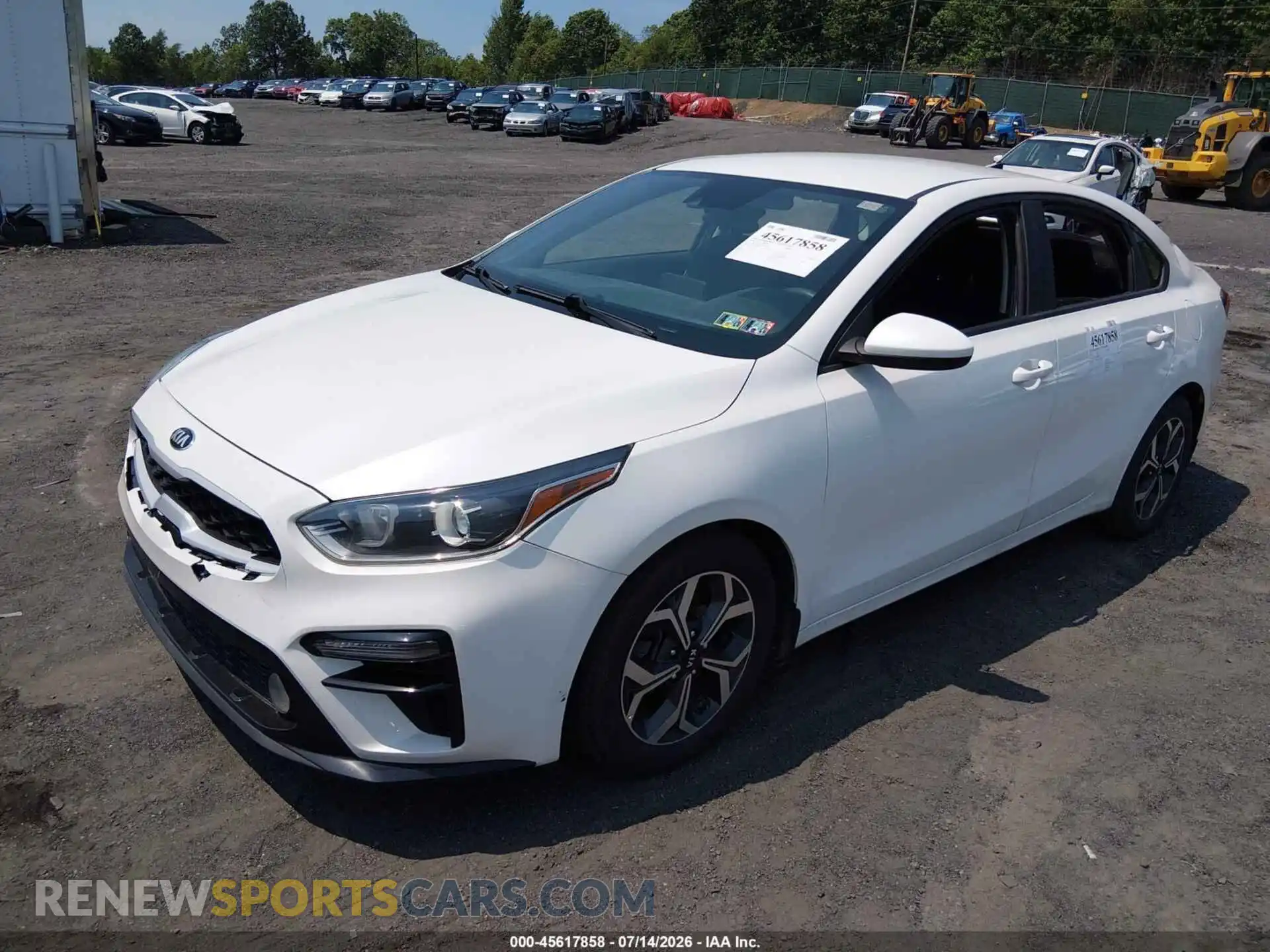2 Photograph of a damaged car 3KPF24AD7ME305456 KIA FORTE 2021
