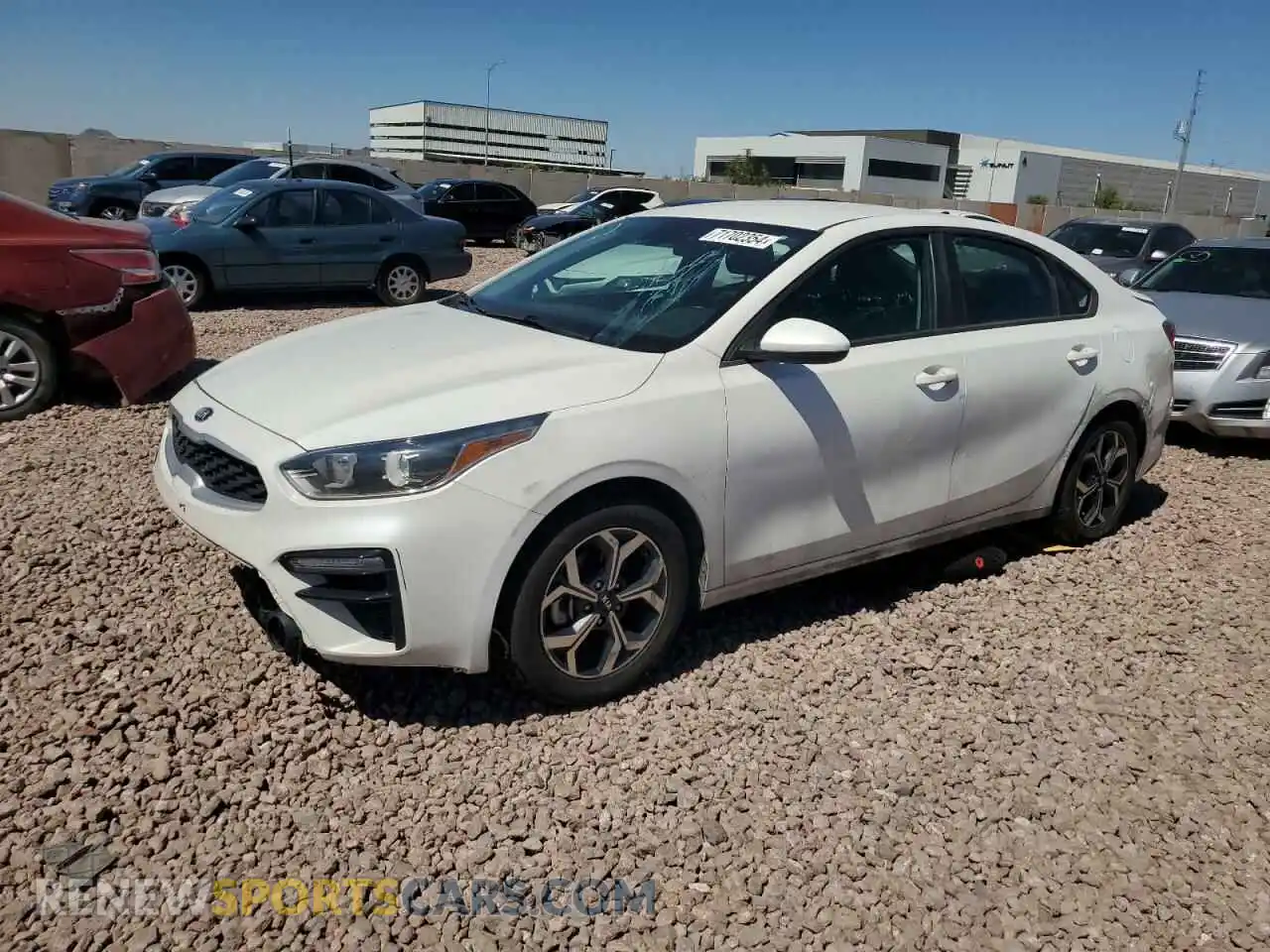 1 Photograph of a damaged car 3KPF24AD7ME306946 KIA FORTE 2021