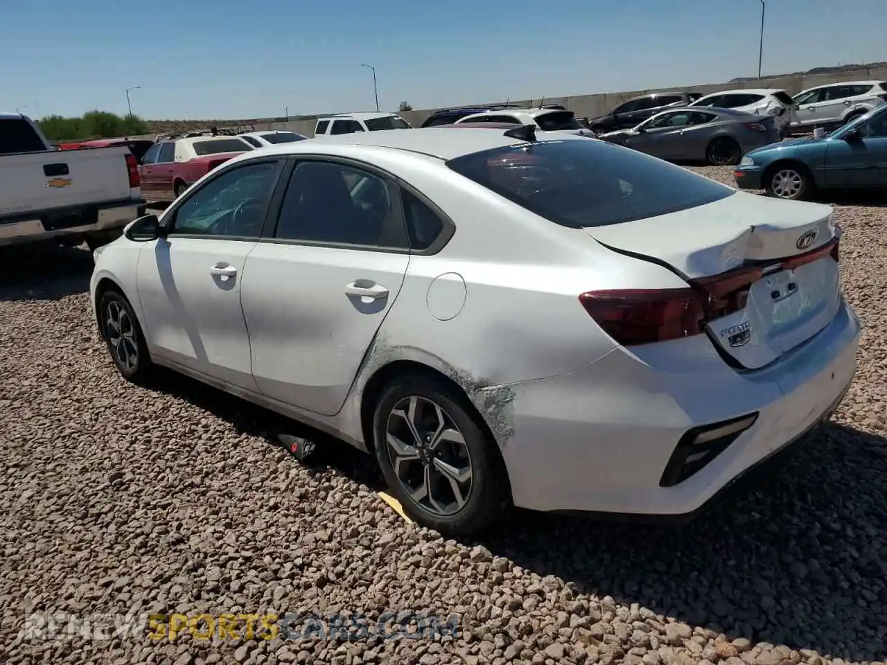 2 Photograph of a damaged car 3KPF24AD7ME306946 KIA FORTE 2021