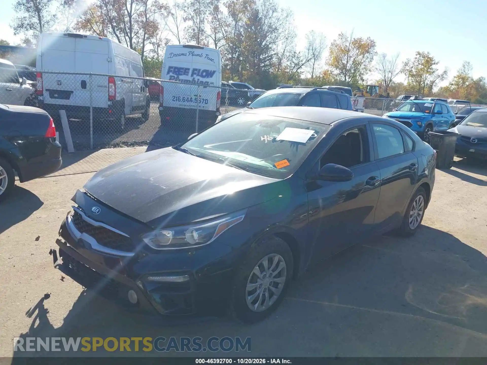2 fotografías del automóvil dañado 3KPF24AD7ME319731 KIA FORTE 2021