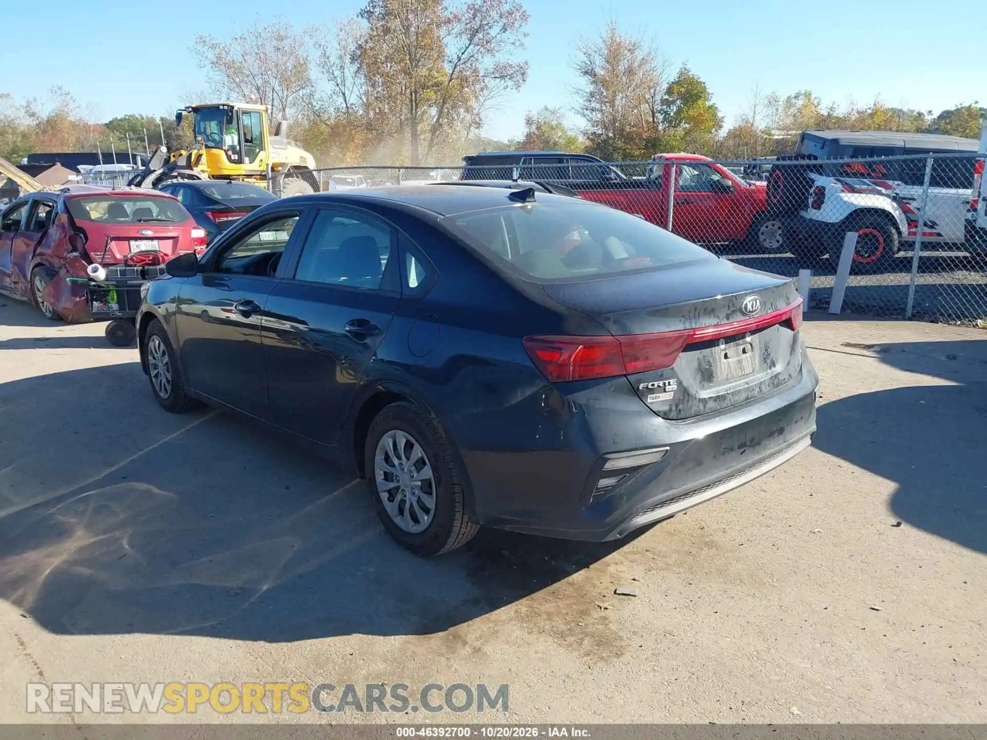 3 fotografías del automóvil dañado 3KPF24AD7ME319731 KIA FORTE 2021