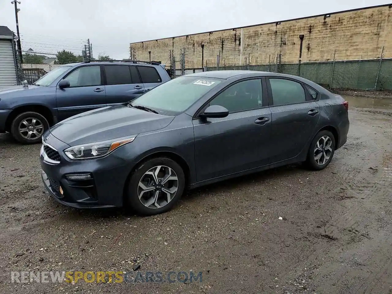 1 Photograph of a damaged car 3KPF24AD7ME325707 KIA FORTE 2021