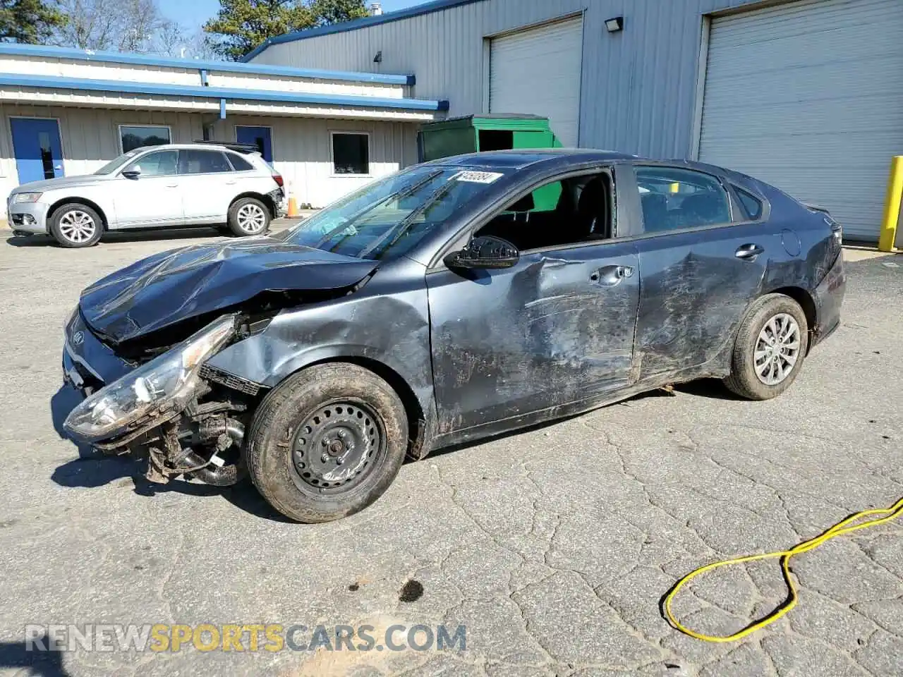 1 Photograph of a damaged car 3KPF24AD7ME327196 KIA FORTE 2021