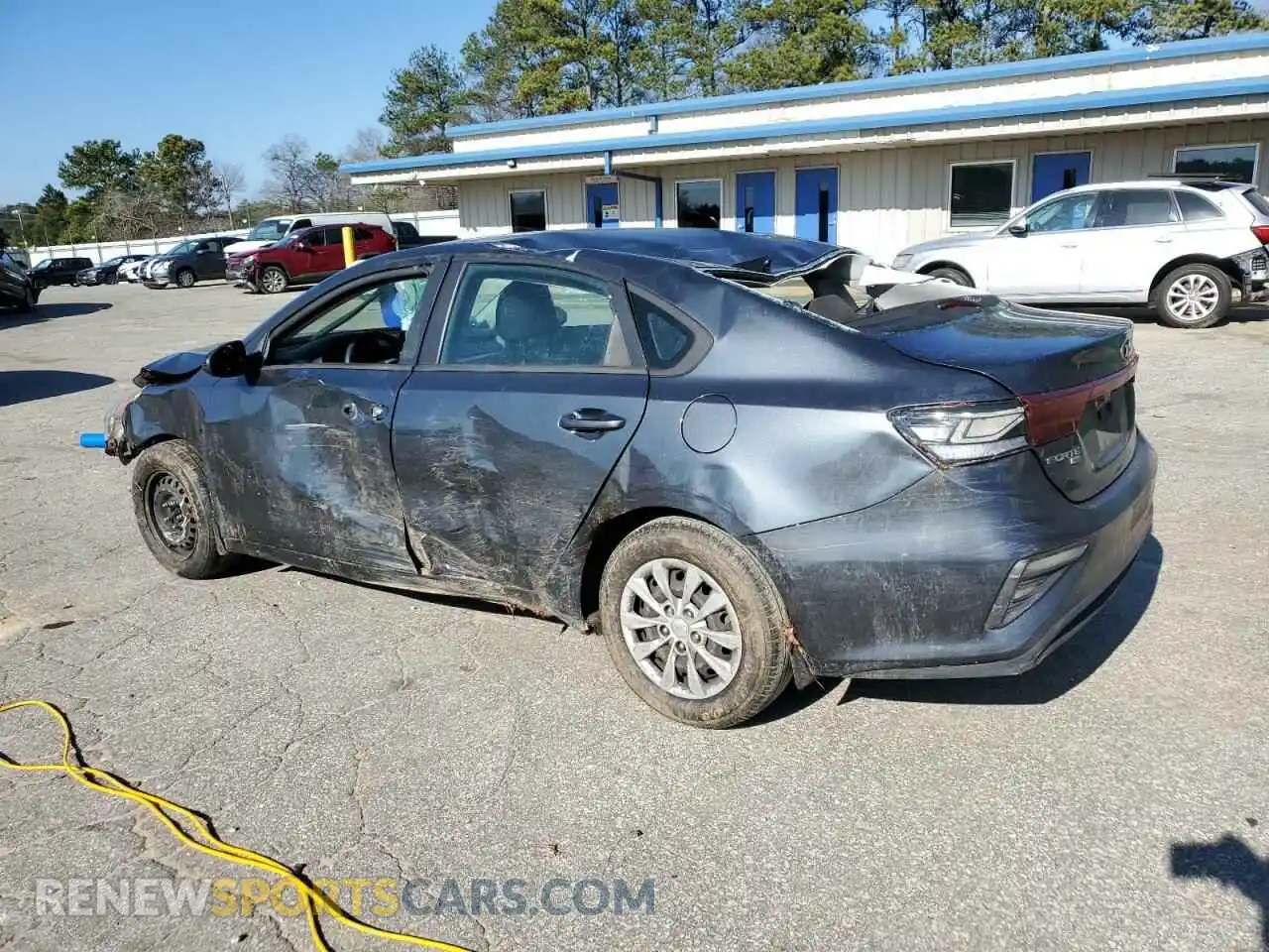 2 Photograph of a damaged car 3KPF24AD7ME327196 KIA FORTE 2021