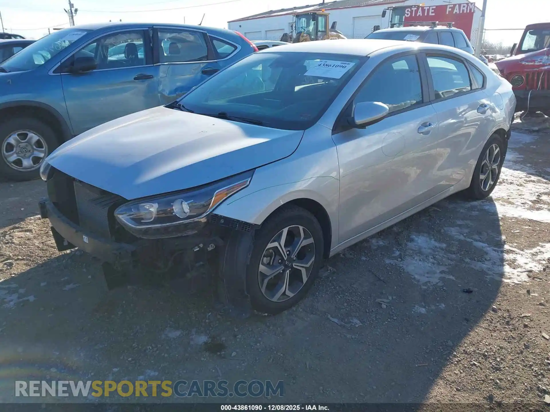 2 Photograph of a damaged car 3KPF24AD7ME333788 KIA FORTE 2021