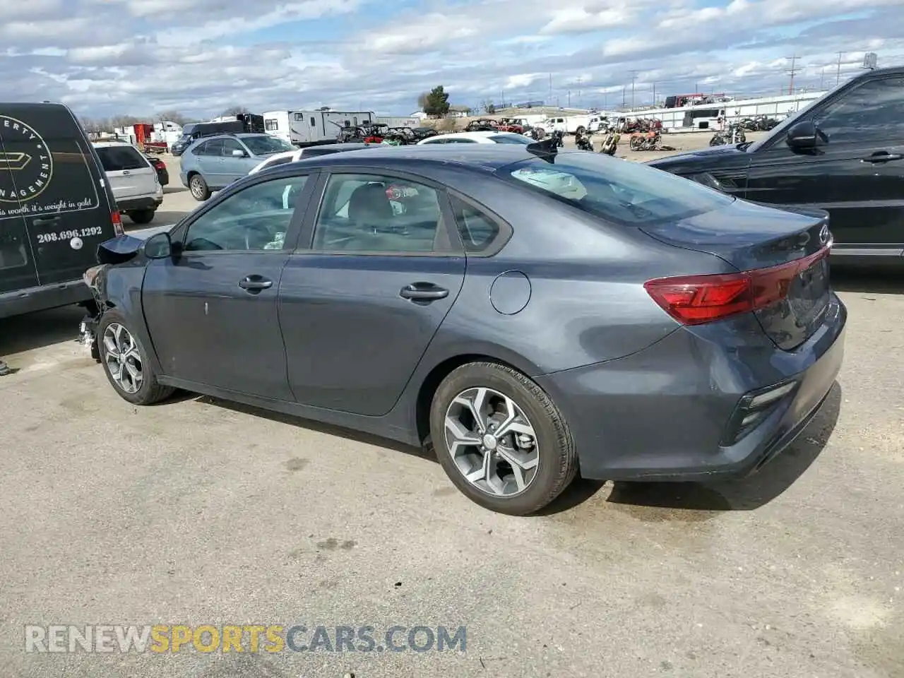 2 Photograph of a damaged car 3KPF24AD7ME334598 KIA FORTE 2021