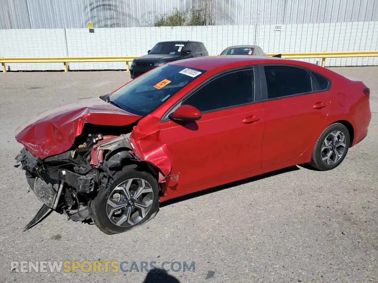 1 Photograph of a damaged car 3KPF24AD7ME343818 KIA FORTE 2021