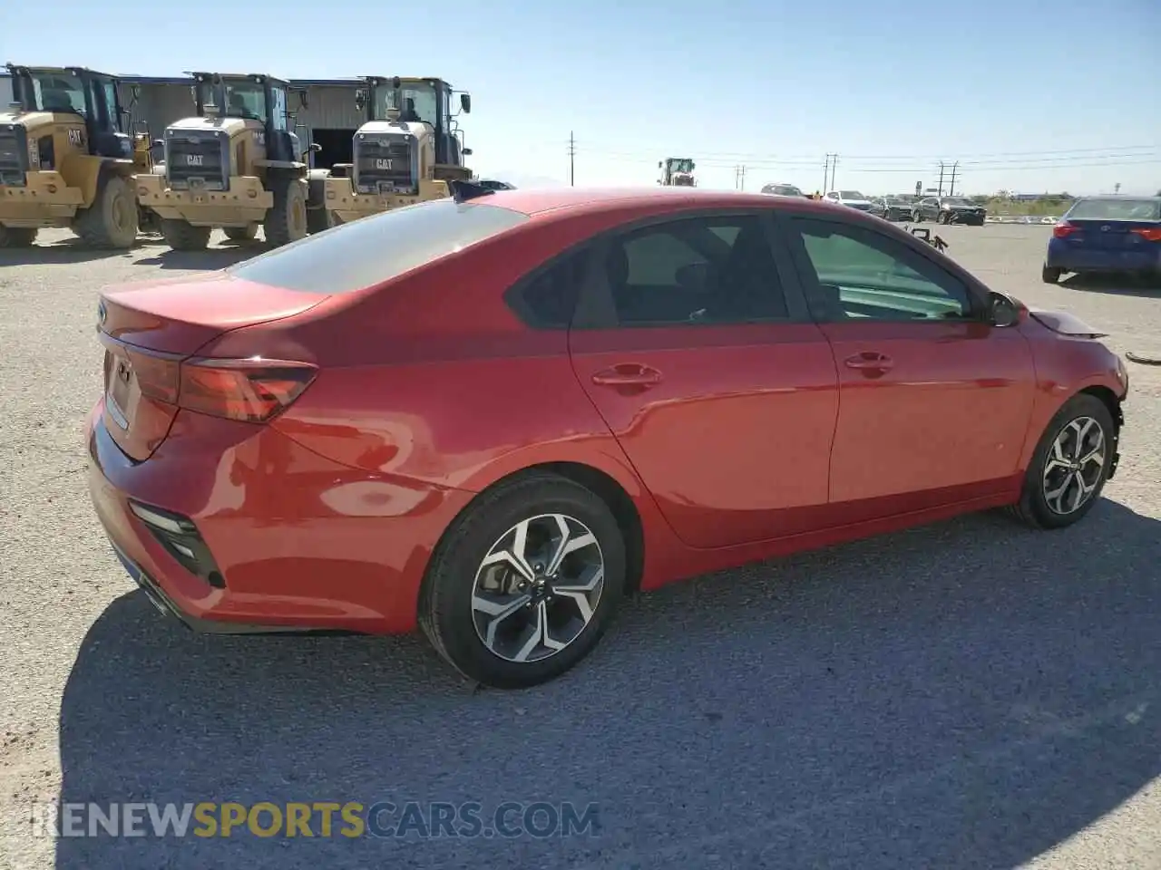 3 Photograph of a damaged car 3KPF24AD7ME343818 KIA FORTE 2021